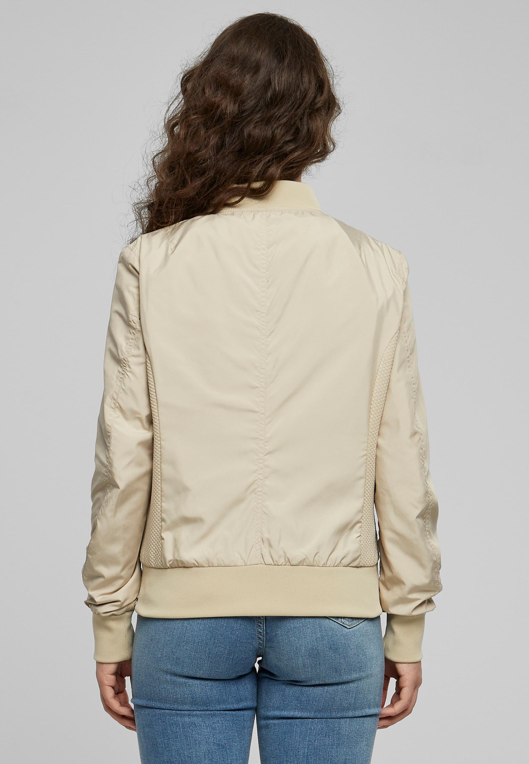 URBAN CLASSICS Allwetterjacke »Urban Classics Damen Ladies Light Bomber Jacket«, (1 St.), ohne Kapuze