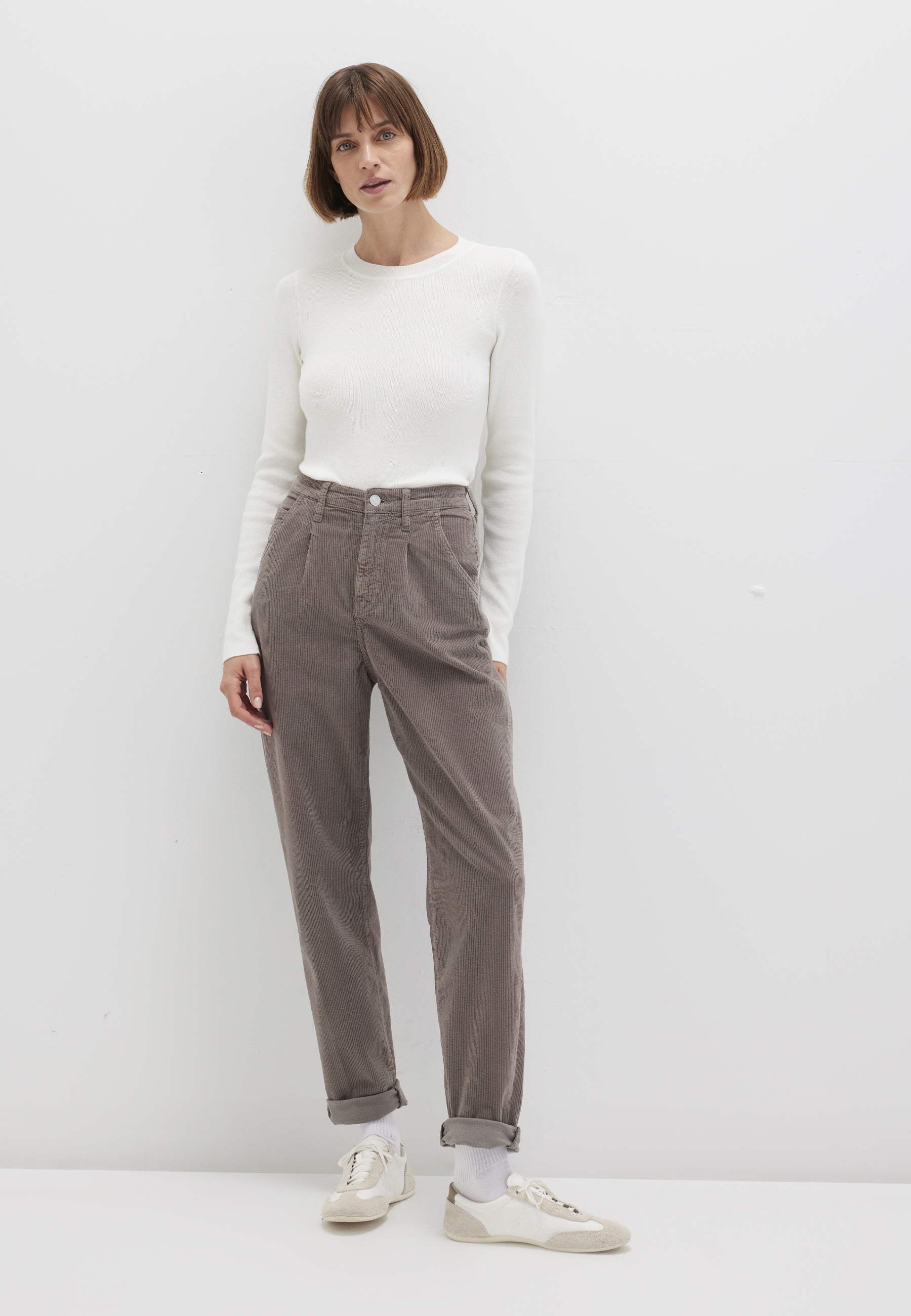 Mavi Weite Jeans "LAURA", Pleated Baggy Pants günstig online kaufen