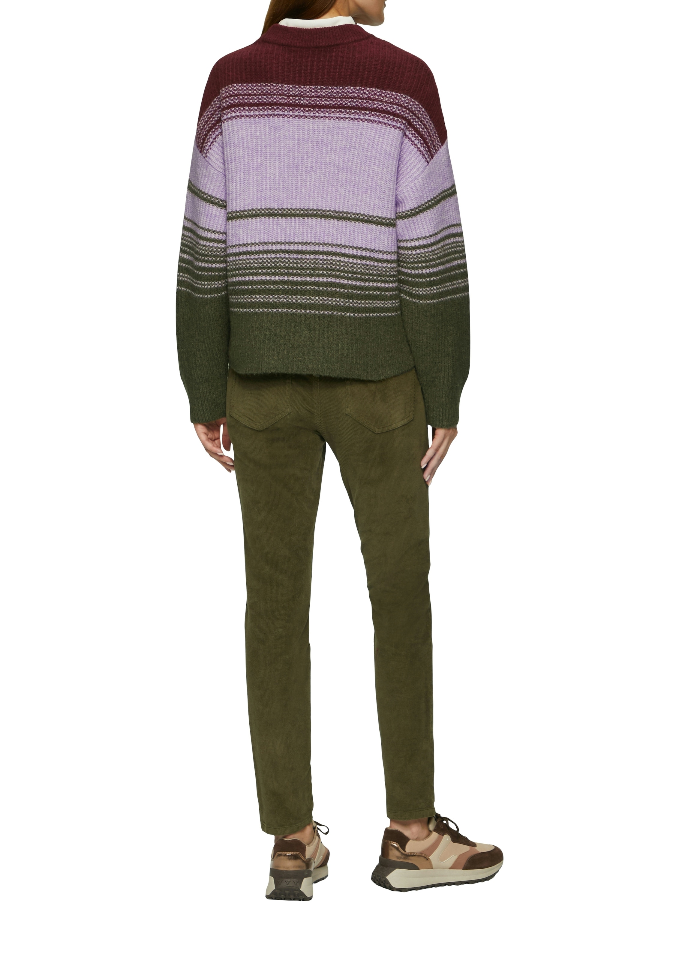 s.Oliver Strickpullover mit Intarsien Muster