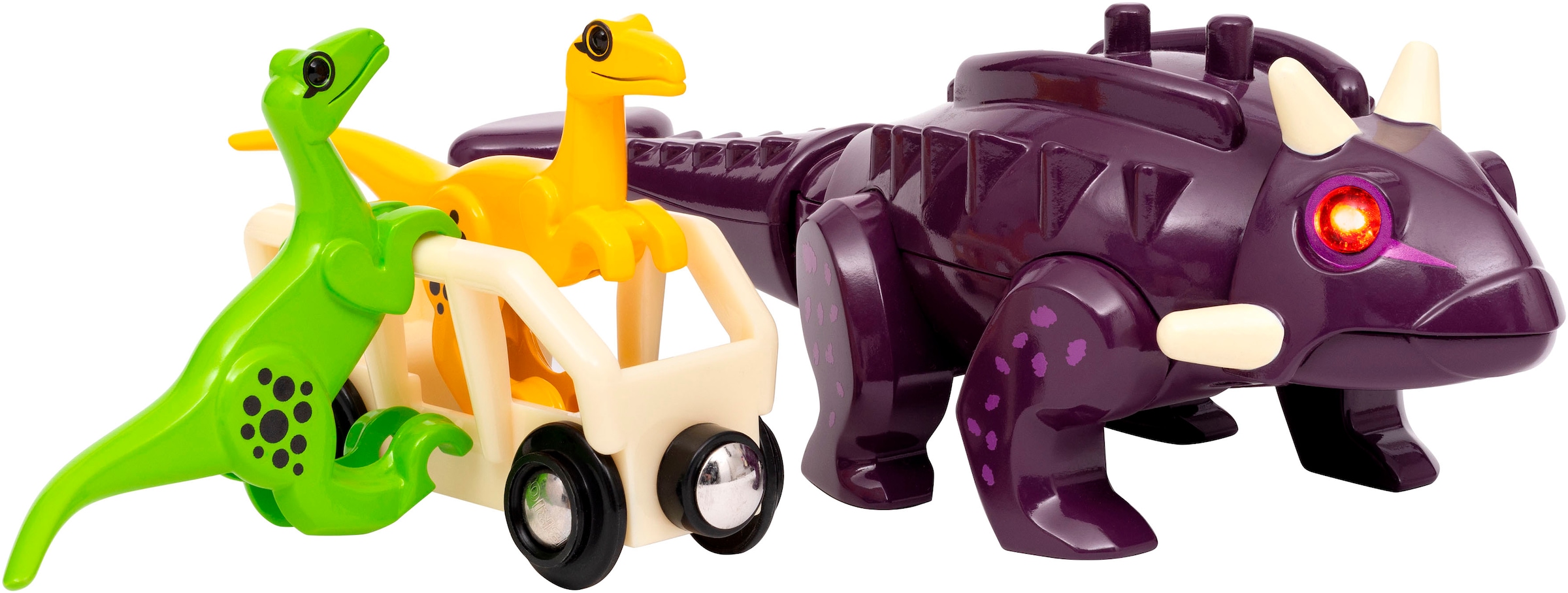 BRIO® Actionfigur »BRIO World - Dinosaurier Ankylosaurus«, mit Licht und Sound