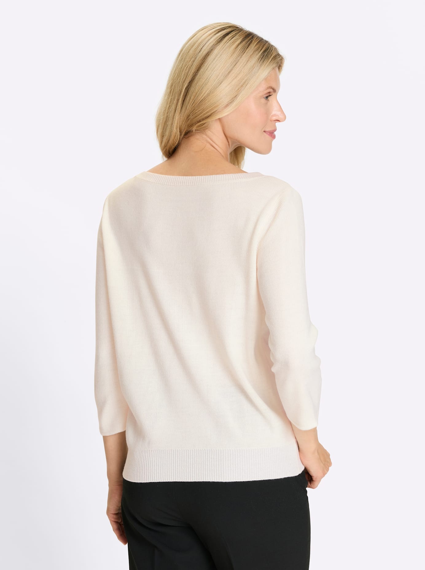 Classic Basics 3/4 Arm-Pullover "3/4-Arm-Pullover" günstig online kaufen