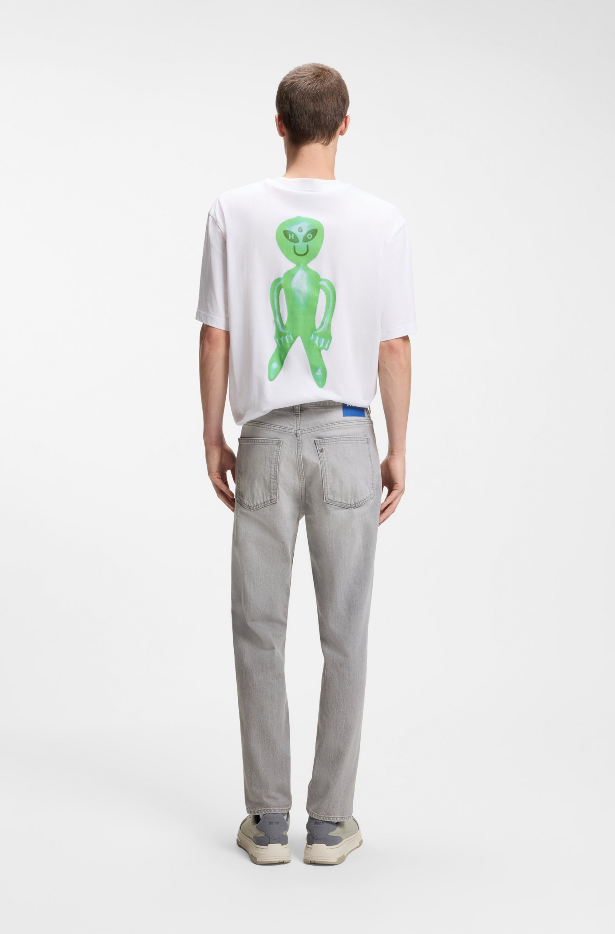 Thumbnail - HUGO Blue 5-Pocket-Jeans "Brody" Tapered Fit, mittlere Leibhöhe