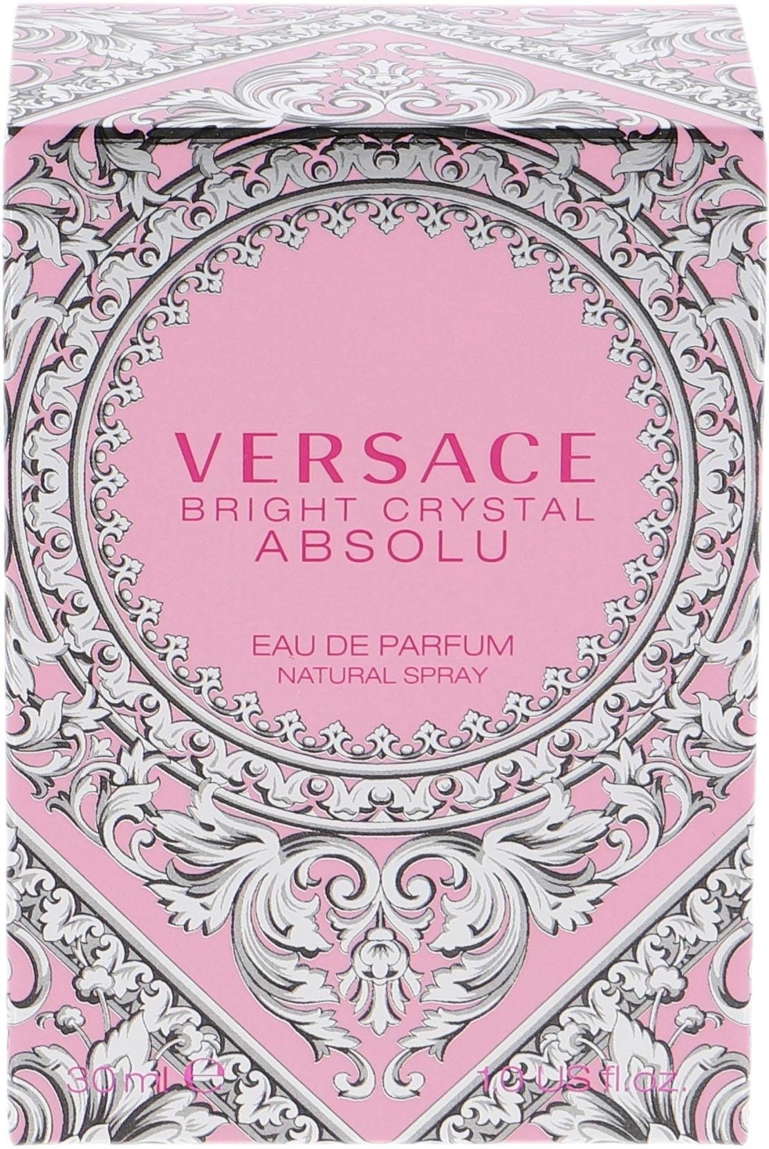 Versace Eau de Parfum »Versace Bright Crystal Absolu«, mit fruchtigem Auftackt