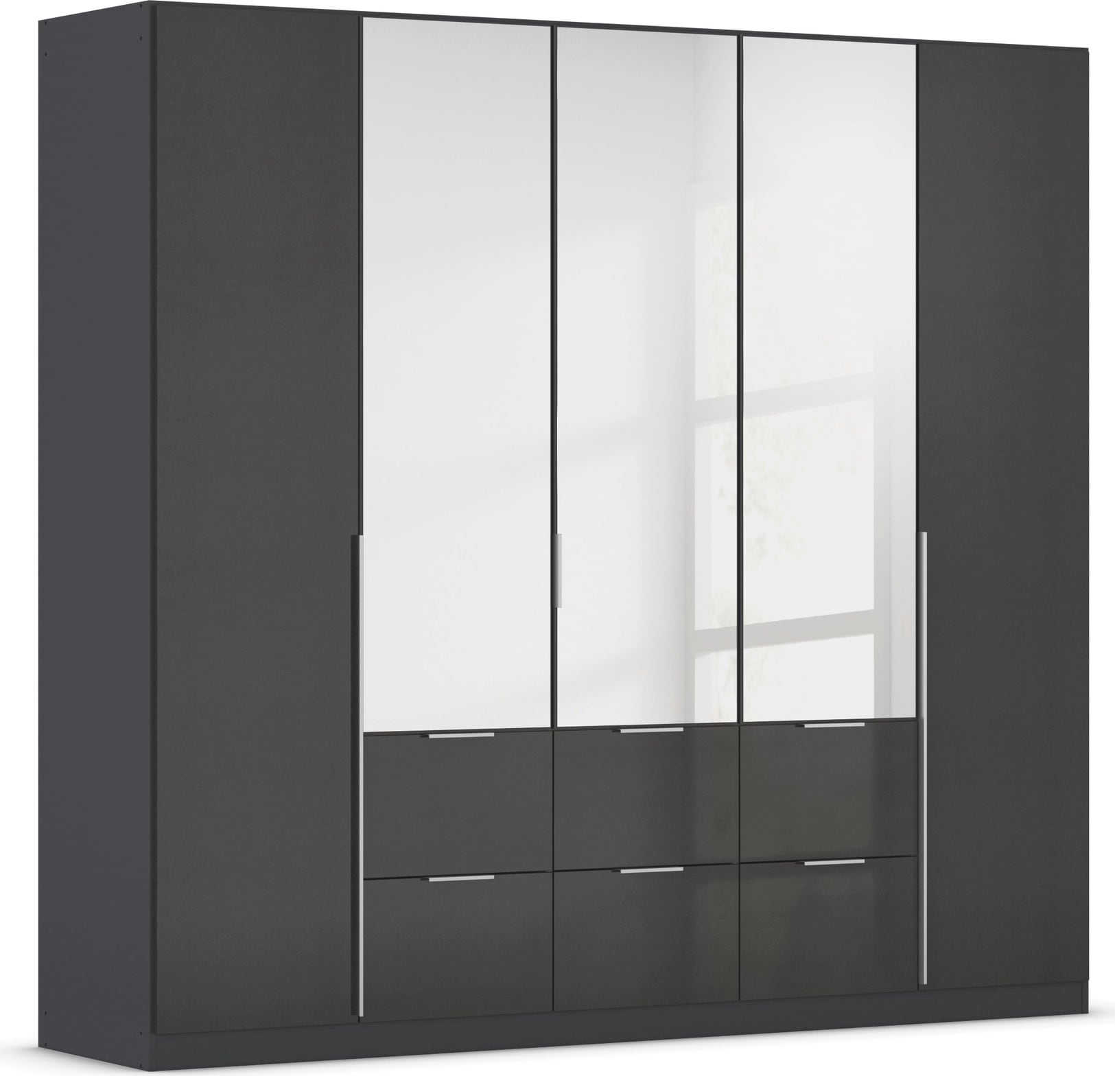 OTTO home Drehtürenschrank "Kleiderschrank Schrank Garderobe AGORDO mit Dek günstig online kaufen