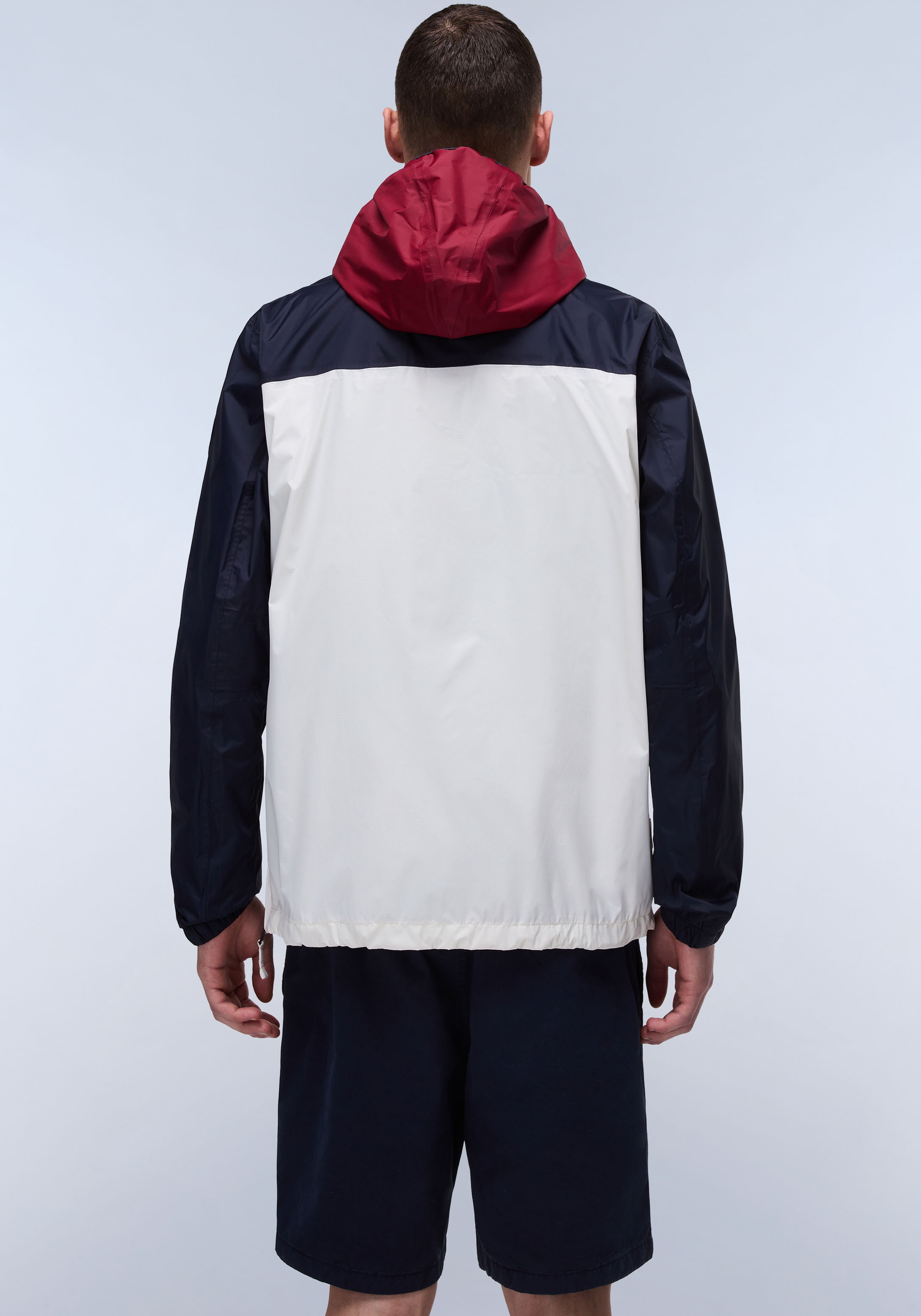 Napapijri Windbreaker »RAINFOREST WB PKT V2«, mit Kapuze, Mit Gummizug und verschließbarem Schlitz im Saum
