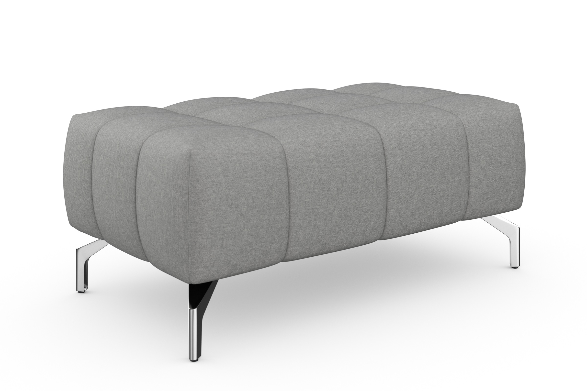 sit&more Hocker »Cool«, mit silberfarbenen Füßen
