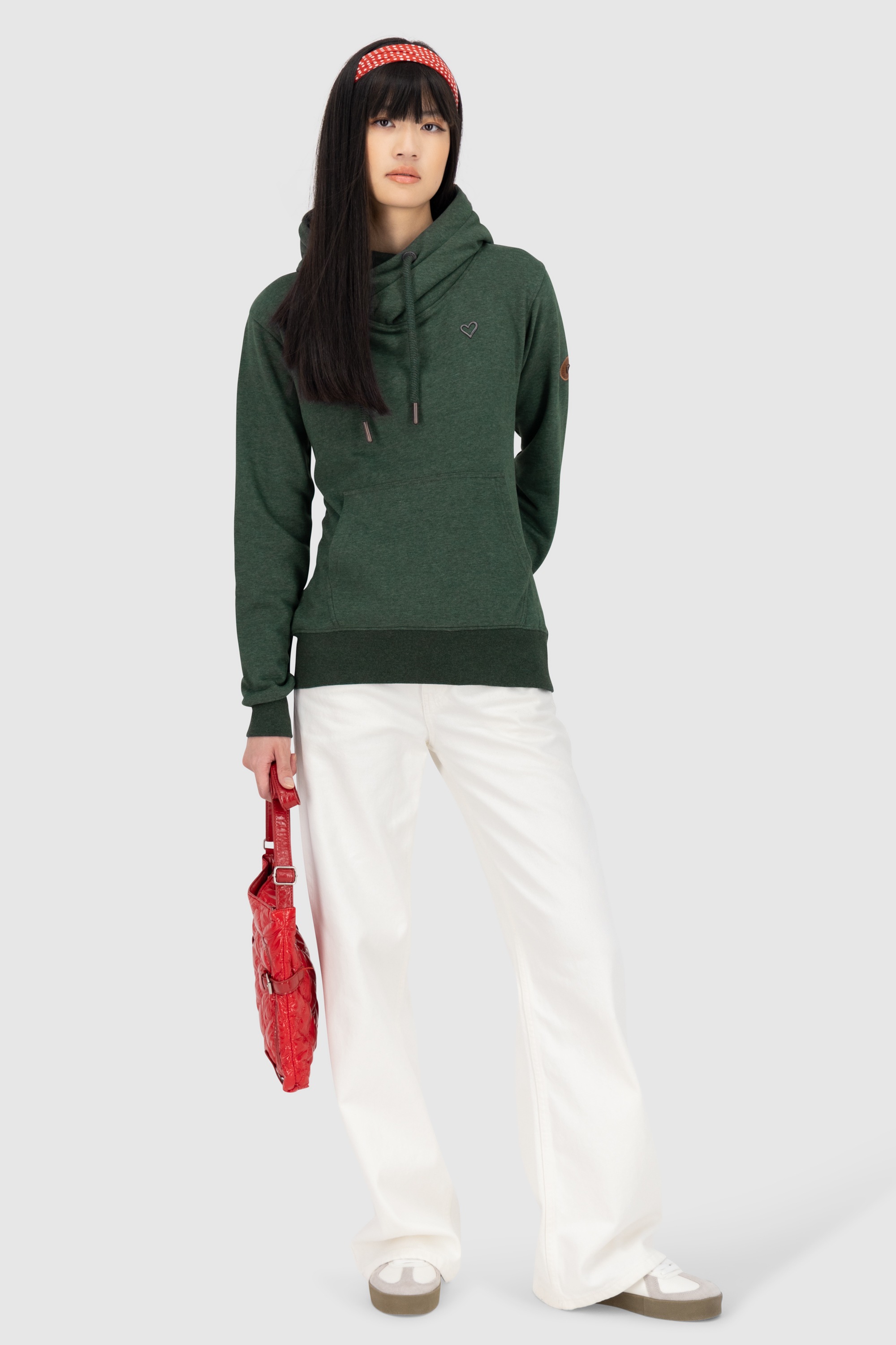 Alife & Kickin Kapuzensweatshirt »Damen SarahAK A«, Hoodie Kapuzenpullover, Sweatshirt mit Kapuze und Kängurutasche