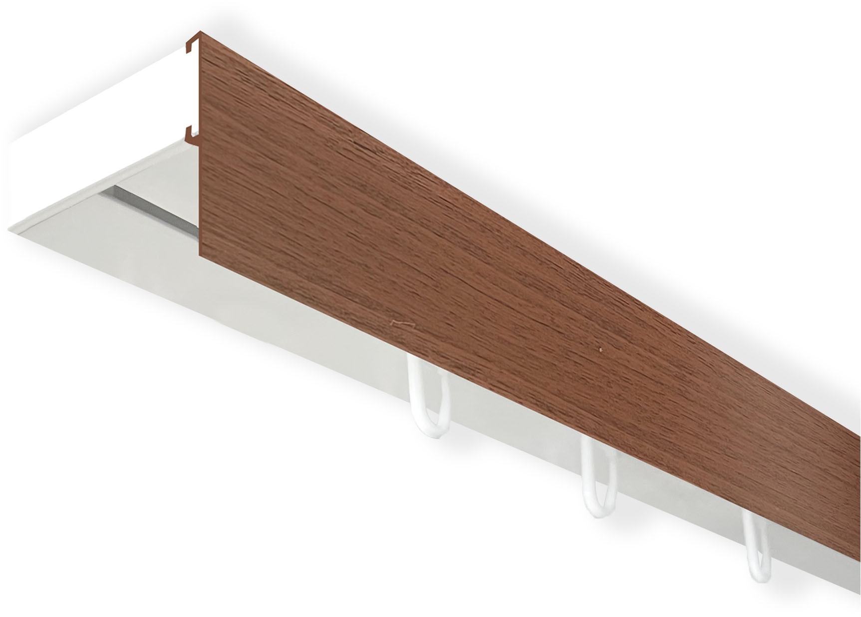 SN DECO GROUP "Vorhangschiene SH mit Blende" 1 läufig-läufig Fixmaß