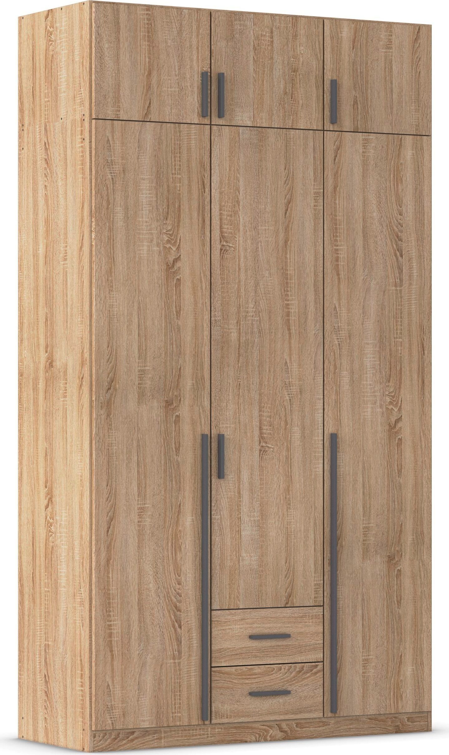 rauch "Schrank Garderobe Wäscheschrank GAMMA in 4 Breiten 91-226 cm" 3 verschiedene Ausstattungen BASIC/CLASSIC/PREMIUM (inkl. SOFT-CLOSE), mit Schubladen und Schrankaufsatz, schlichtes Design MADE IN GERMANY