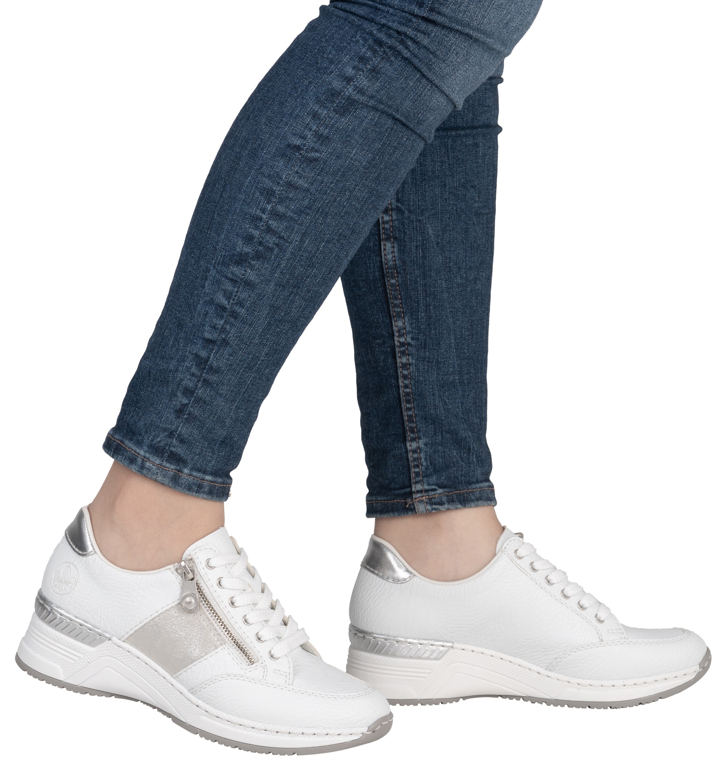 Rieker Keilsneaker, Schnürschuh, Halbschuh, Sneaker mit loser Einlage, schm günstig online kaufen