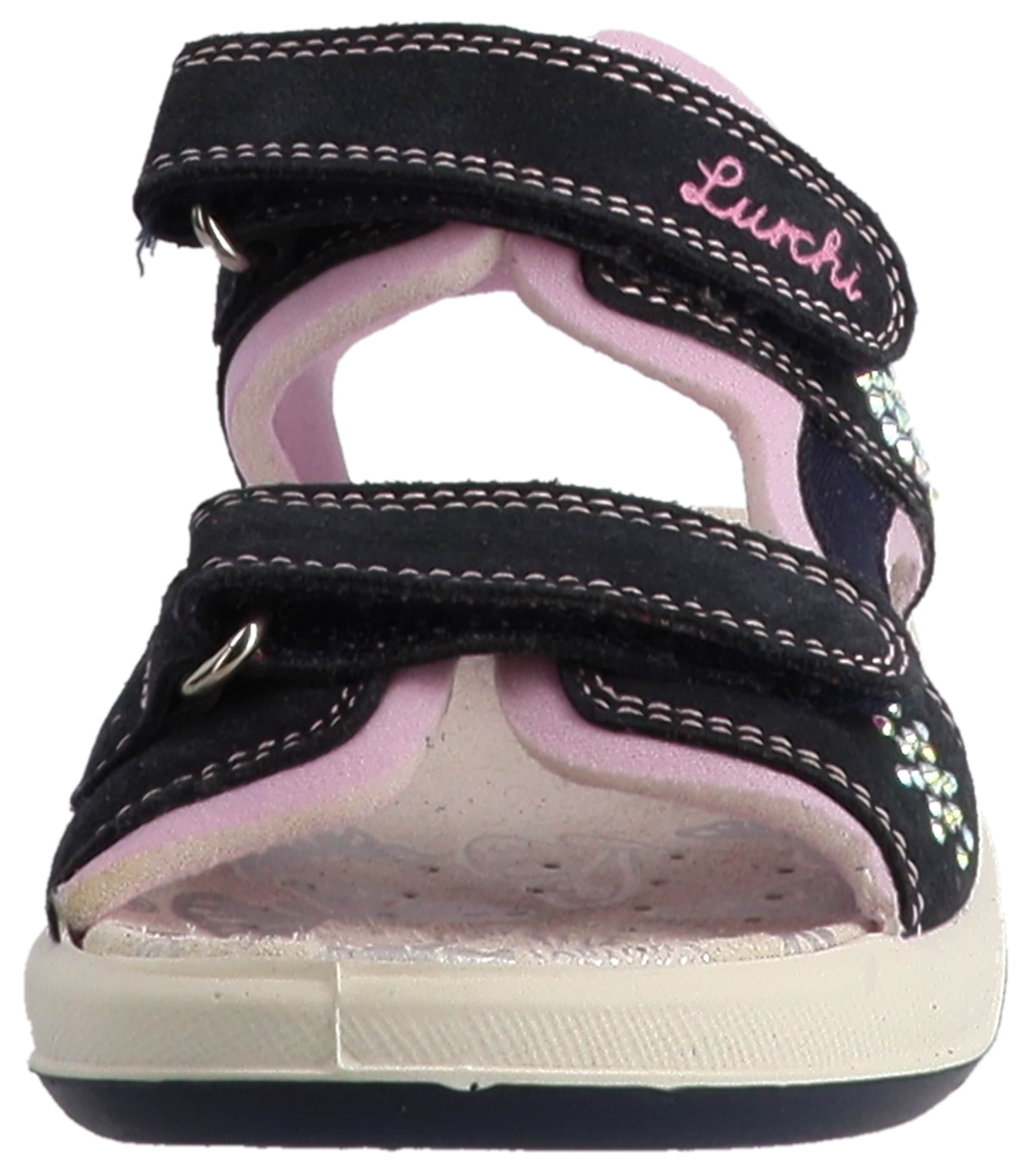 Lurchi Sandale »Felicia«  Klettschuh mit Strasssteinen, Größenschablone zum Download