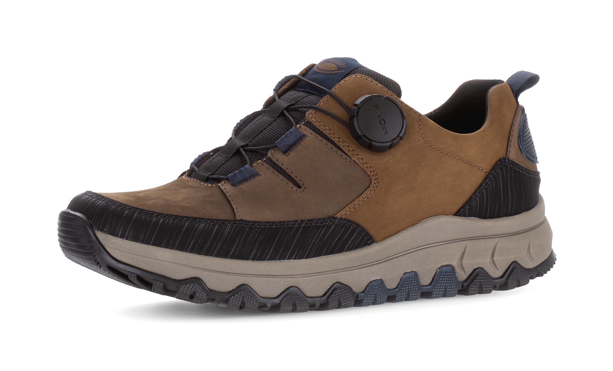 Gabor Rollingsoft Sneaker, Komfortschuh, Halbschuh mit Drehverschluss, in B günstig online kaufen