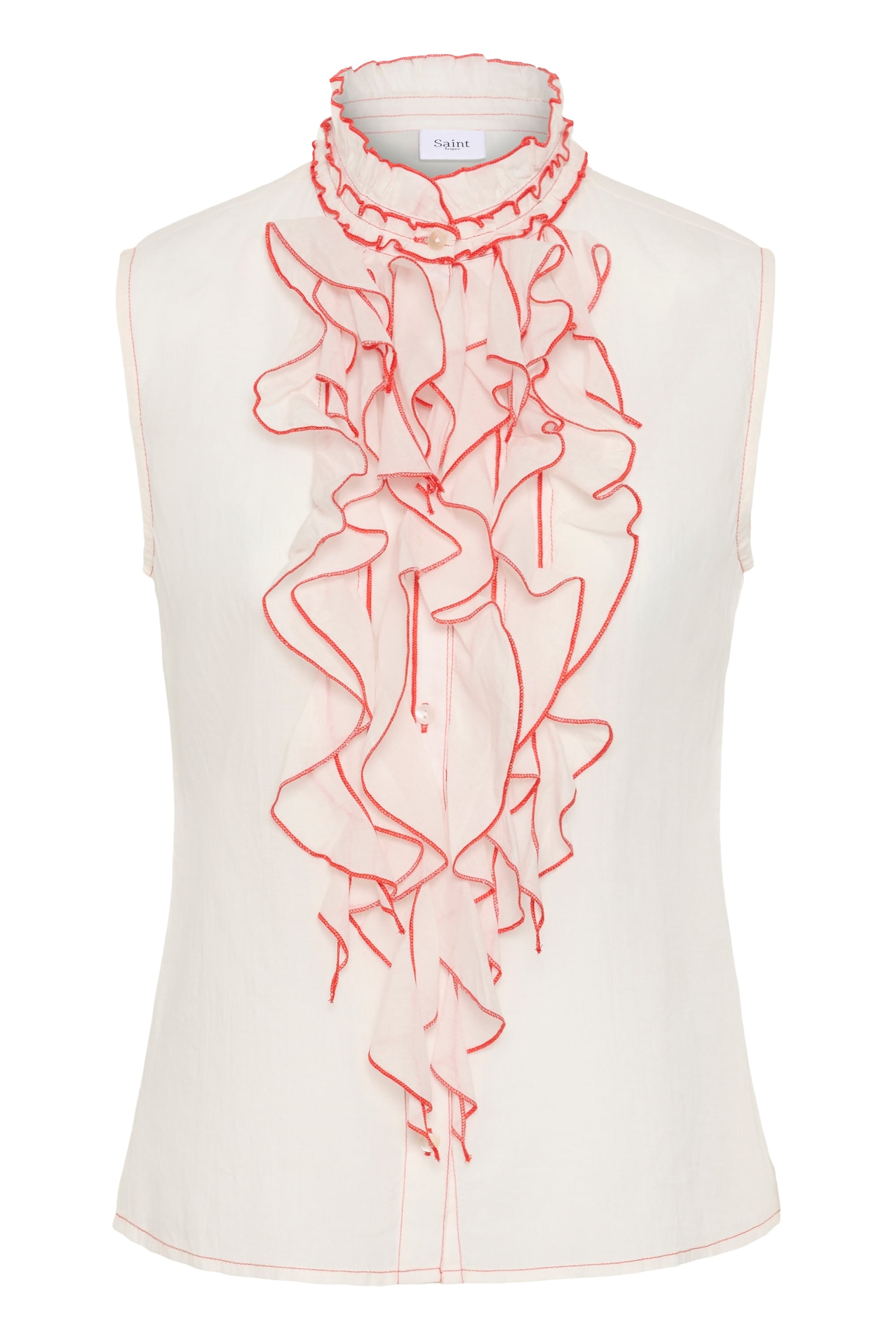 Saint Tropez Blusentop "Damen Ärmellose Bluse TilliSZ"