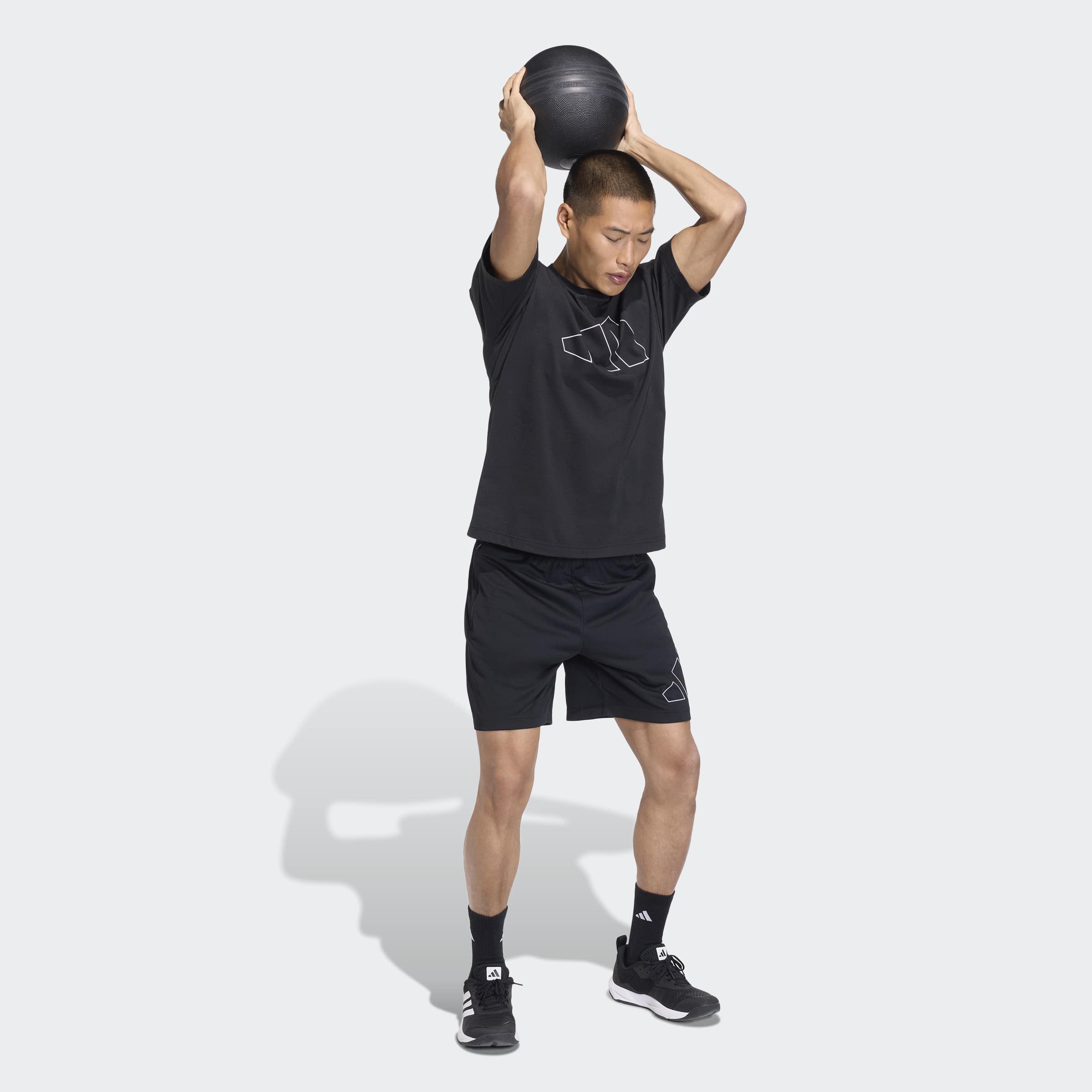adidas Performance T-Shirt »WORKOUT ESSENTIALS FEELREADY LOGO«