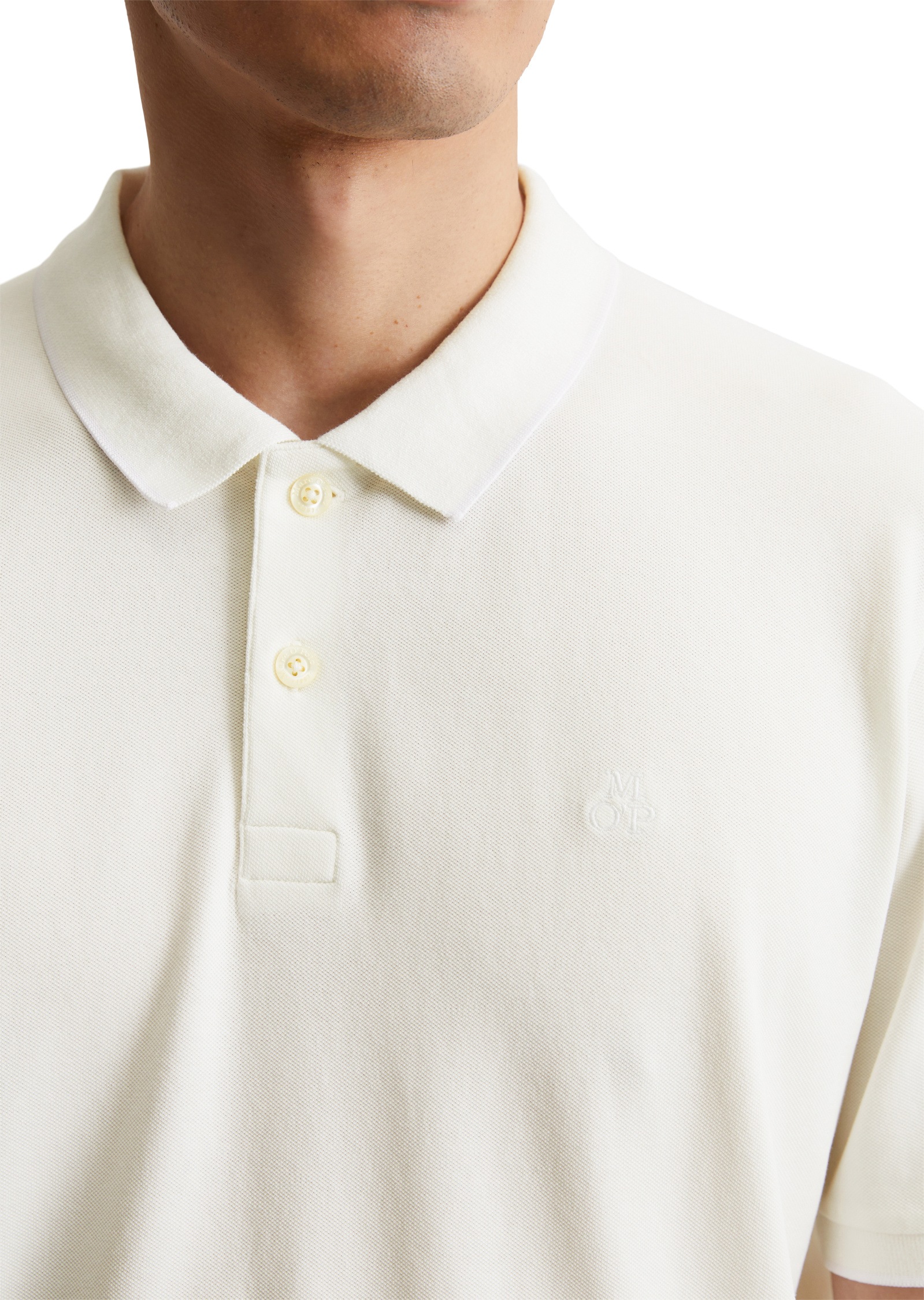 Marc O'Polo Poloshirt »aus Bio-Baumwoll-Mix«