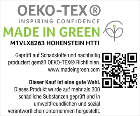 Curt Bauer Bettwäsche »Uni-Mako-Satin aus 100% Baumwolle, Bett- und Kopfkissenbezug mit Reißverschluss, pflegeleicht, STANDARD 100 by OEKO-TEX® und Made in Green zertifiziert, auch ganzjährig geeignet, edle Haptik«, (2 tlg.)