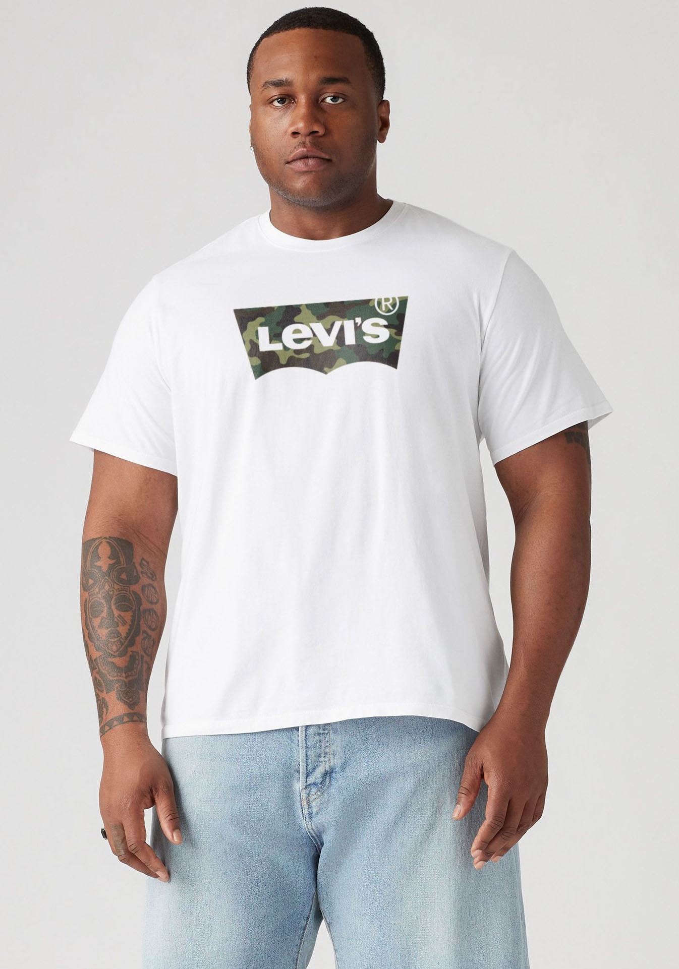 T-Shirt »LE B&T BIG GRAPHIC TEE«, mit Logofrontprint