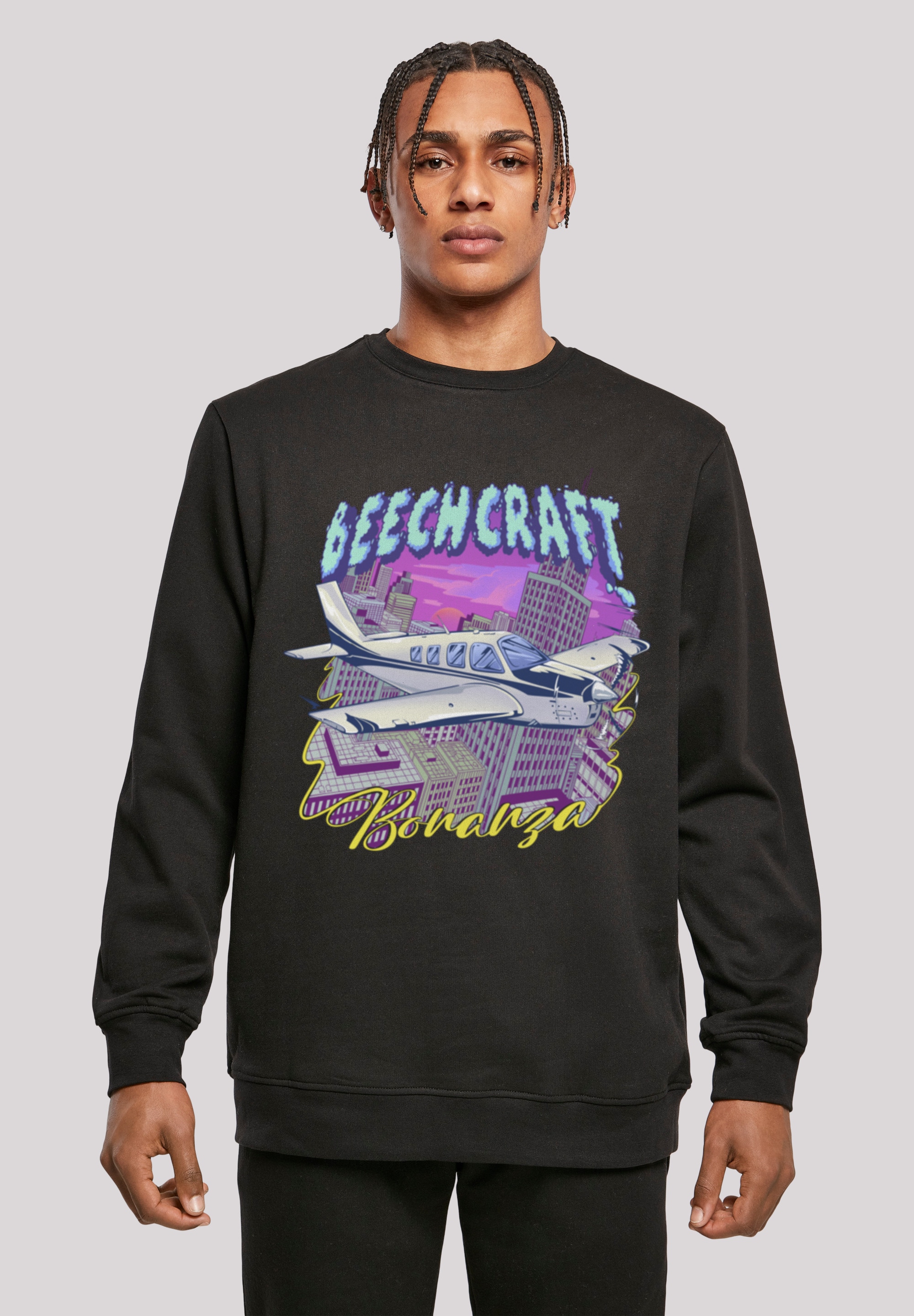 F4NT4STIC Kapuzenpullover "Beech Skyline", Print günstig online kaufen