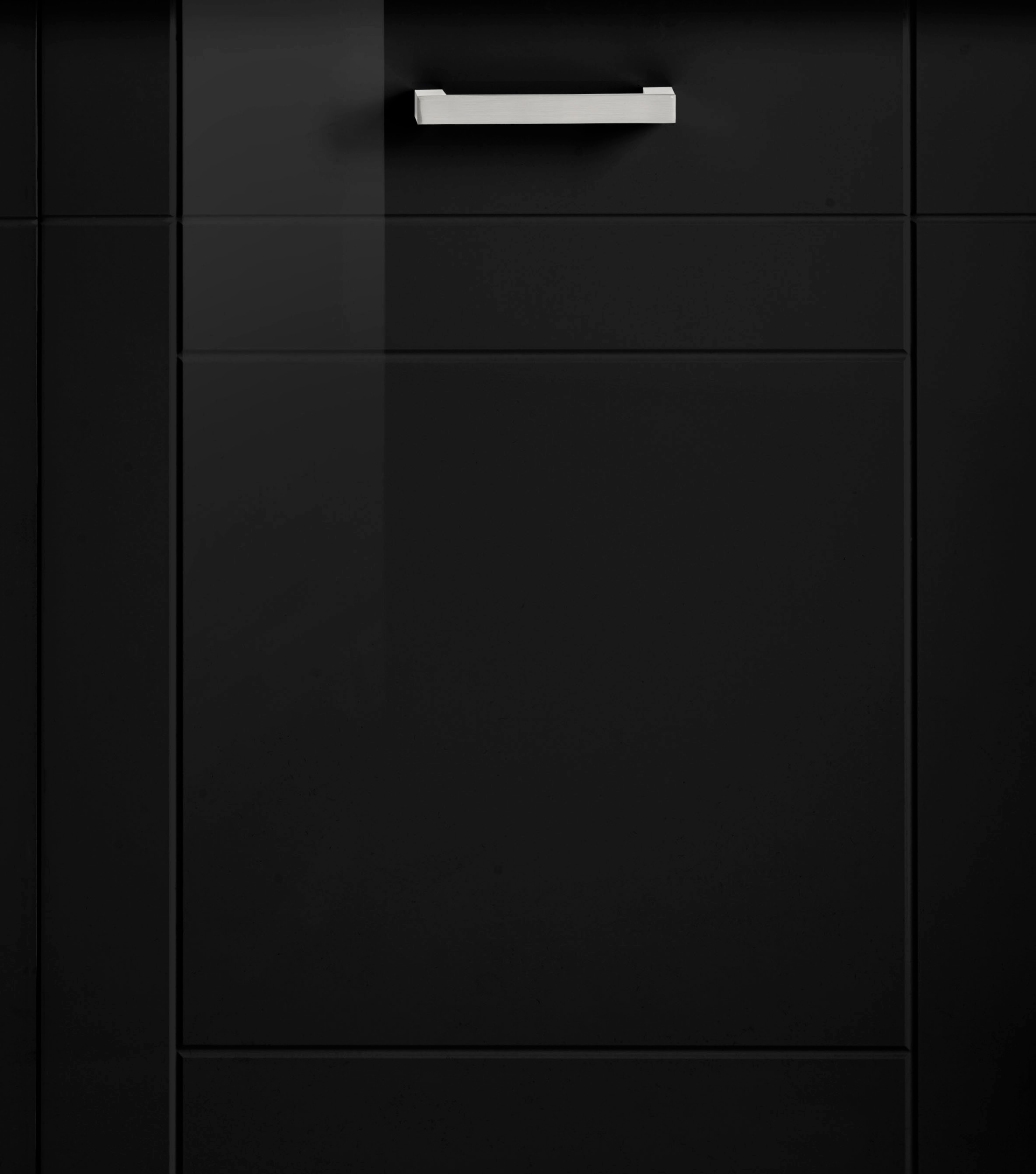 KOCHSTATION Eckunterschrank »KS-Tinnum«, 120 cm breit, MDF-Fronten, Metallgriffe, 1 Tür