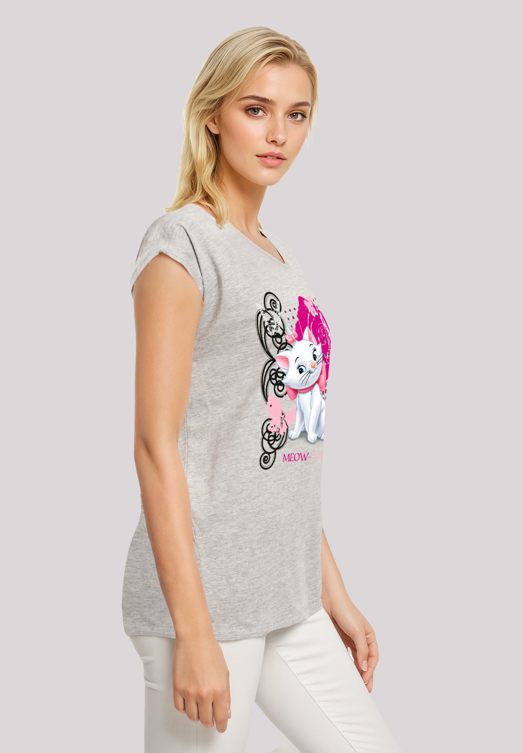 F4NT4STIC T-Shirt »Disney Aristocats Marie Meow Butterfly«, Premium Qualität