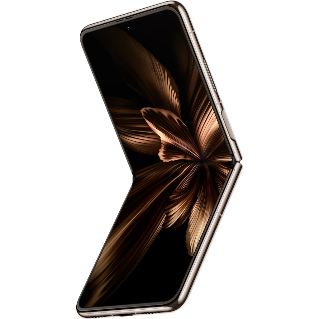 Huawei Smartphone »P50 Pocket Premium«, Gold, 17,53 cm/6,9 Zoll, 512 GB Speicherplatz, 40 MP Kamera