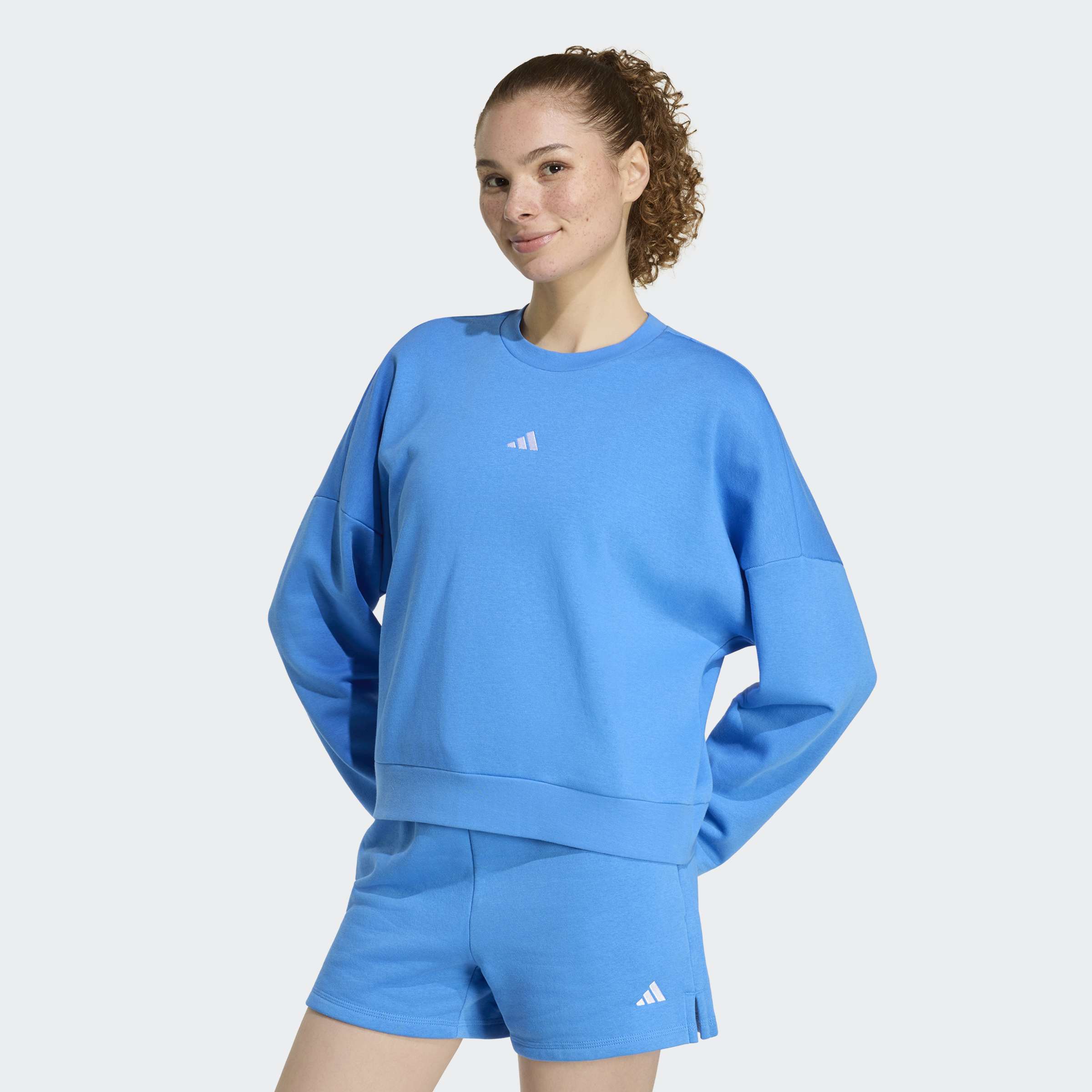 adidas Sportswear "W SL FC SWT", mit flauschiger Innenseite