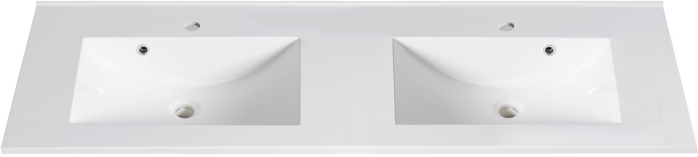 welltime Badmöbel-Set »Welltime Möbel Baabe Waschtisch-Set 3tlg. oder 5tlg.«, (3 St.), gedämpfte Scharniere und Softclose-Funktion, inklusive LED-Beleuchtung