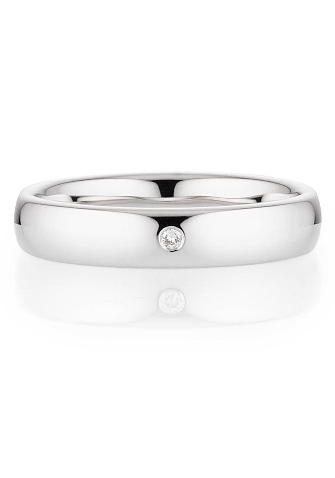 Bruno Banani Trauring »Schmuck Geschenk Ehering Hochzeit Damenring Herrenring«, wahlweise mit oder ohne Brillant, Made in Germany