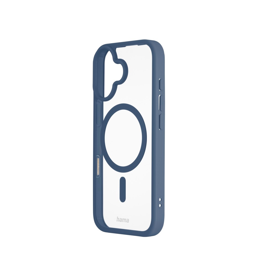 Hama Smartphone-Hülle »Handyhülle für Apple iPhone 17, magnetisch, Apple MagSafe, Qi2« Apple iPhone 17 Wireless Charging, passgenaue Anti-Rutsch-Oberfläche, transparent