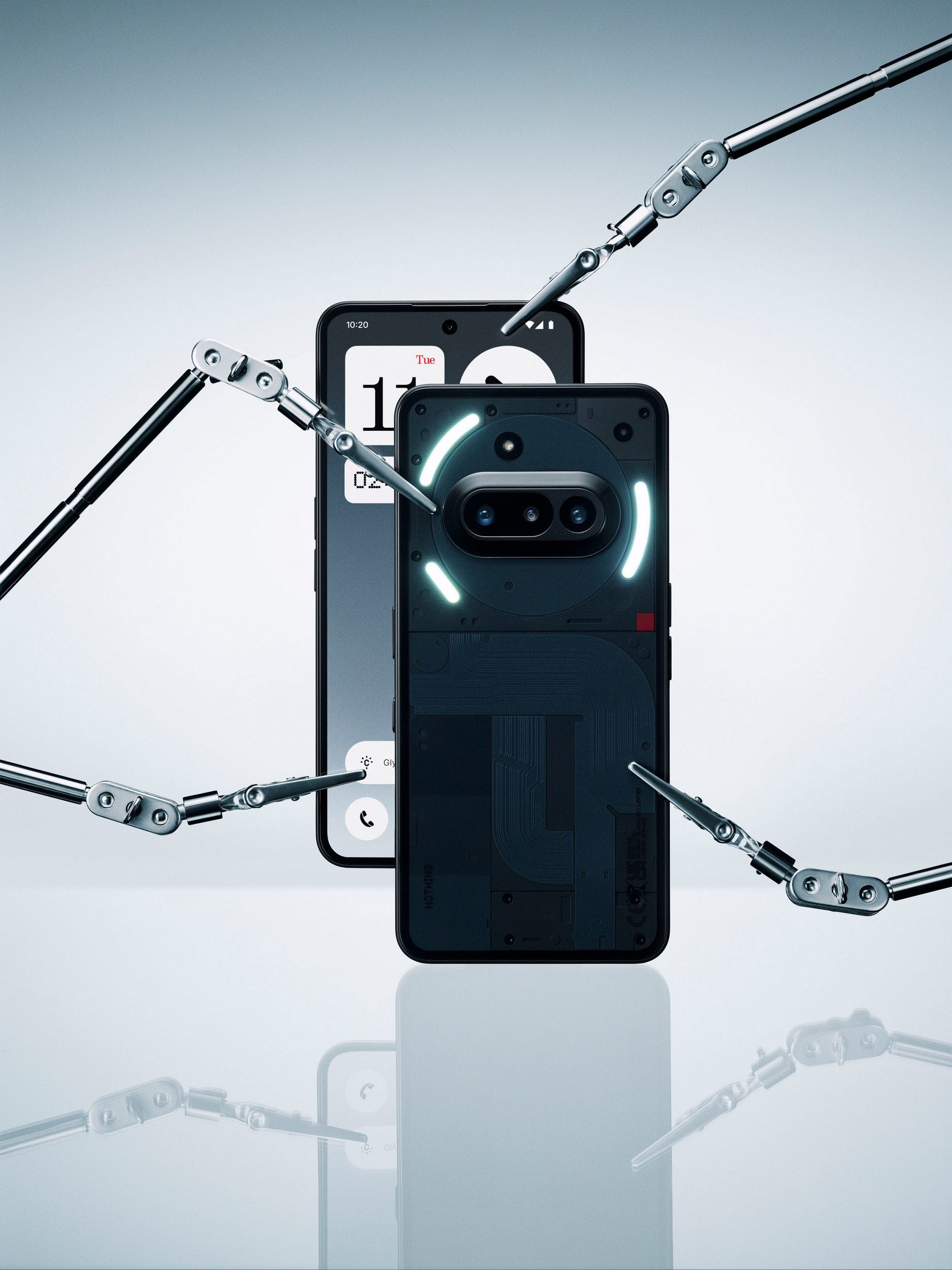 NOTHING Smartphone »PHONE (3a)« schwarz