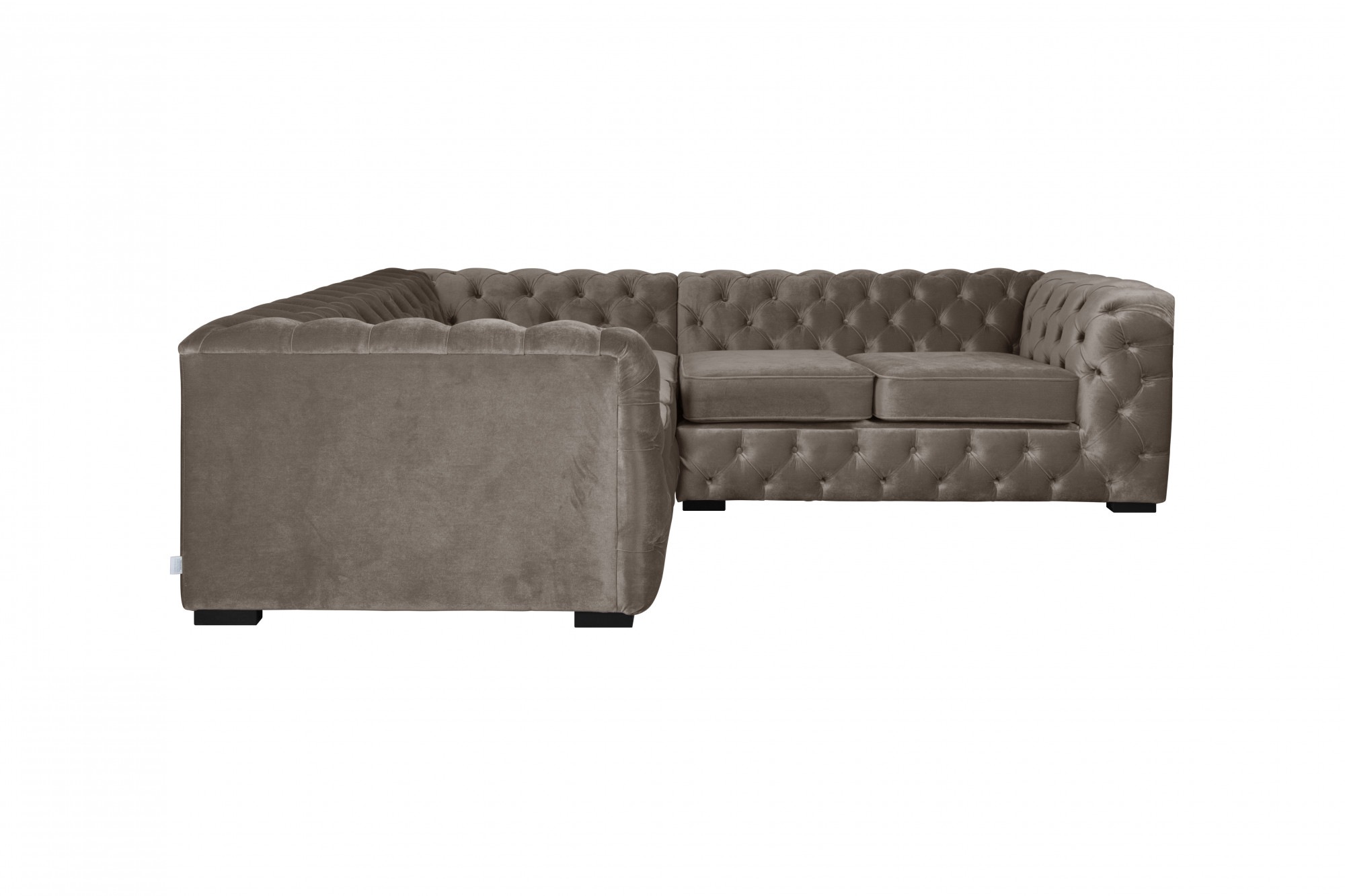 Guido Maria Kretschmer Home&Living Chesterfield-Sofa »KALINA L-Form«, hochwertige Chesterfield-Ausführung, sehr hochwertige Verarbeitung