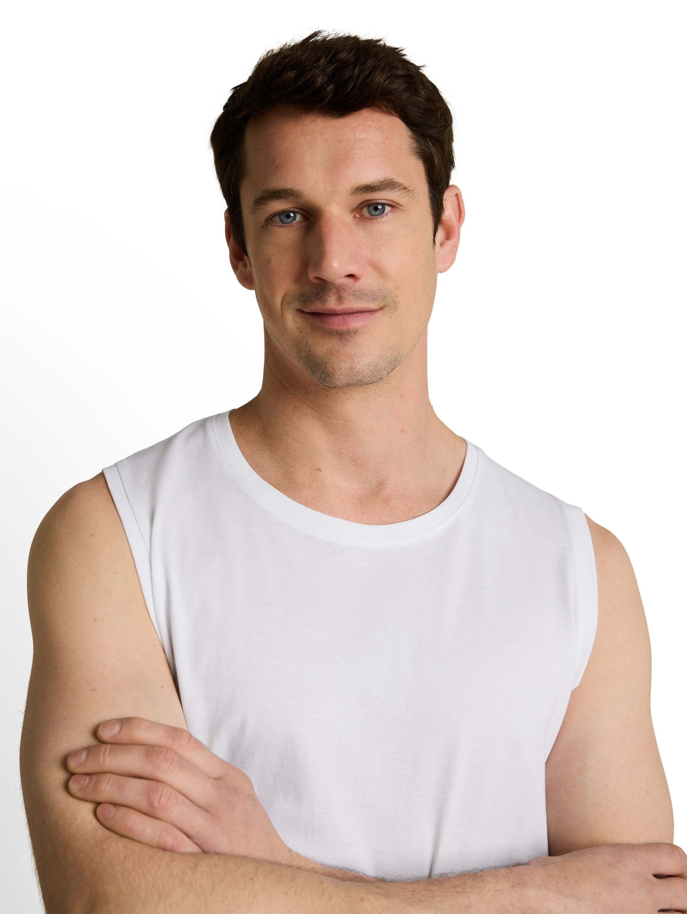 Tom Tailor Women's 2-Pack Sleeveless Crewneck T-Shirt White XXL 2