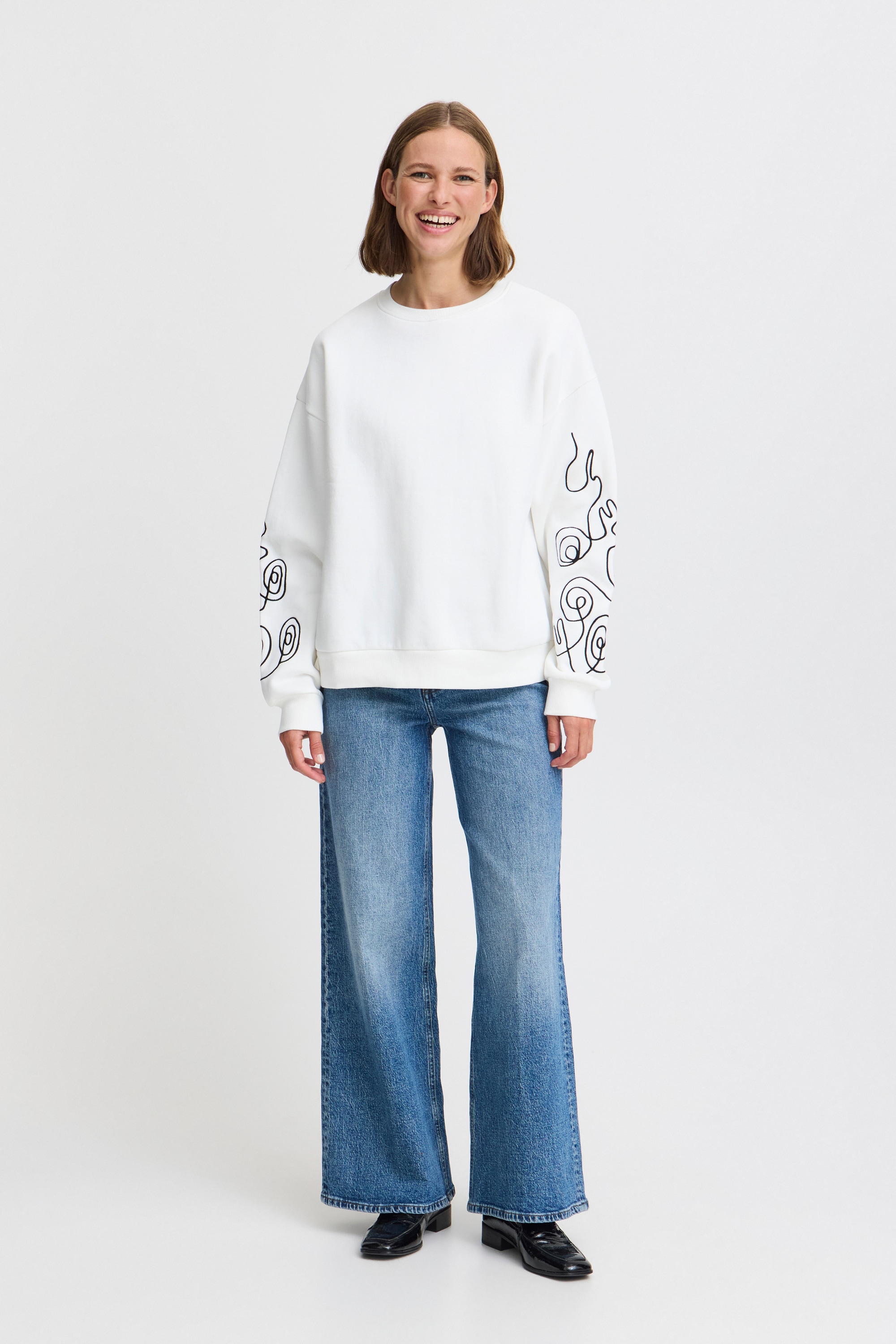 b.young Strickpullover »Damen Sweatshirt BYSTYLAR«