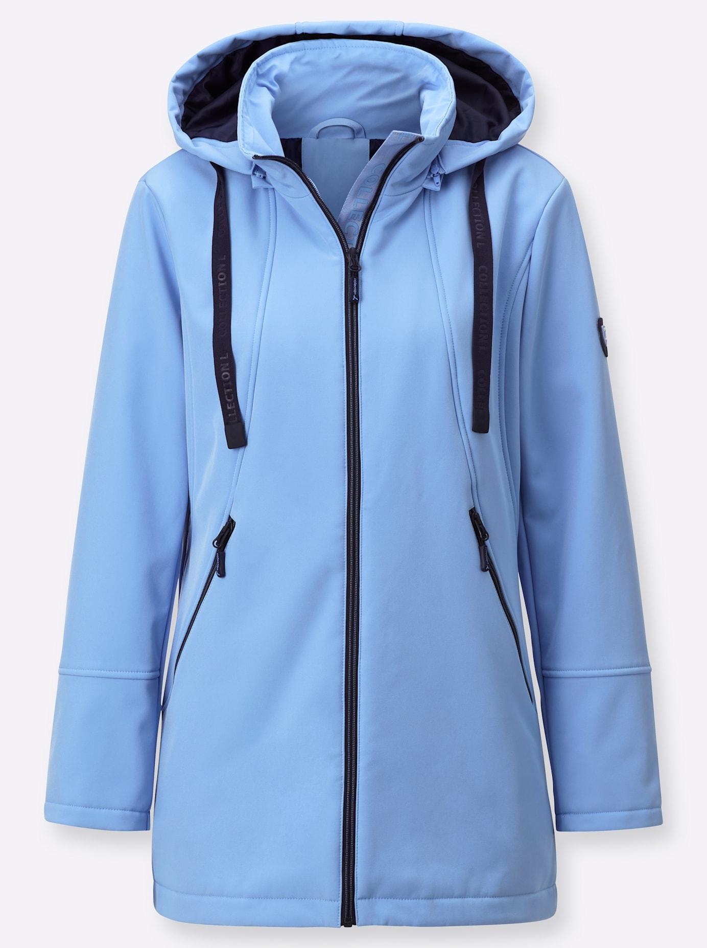 Casual Looks Softshelljacke, mit Kapuze