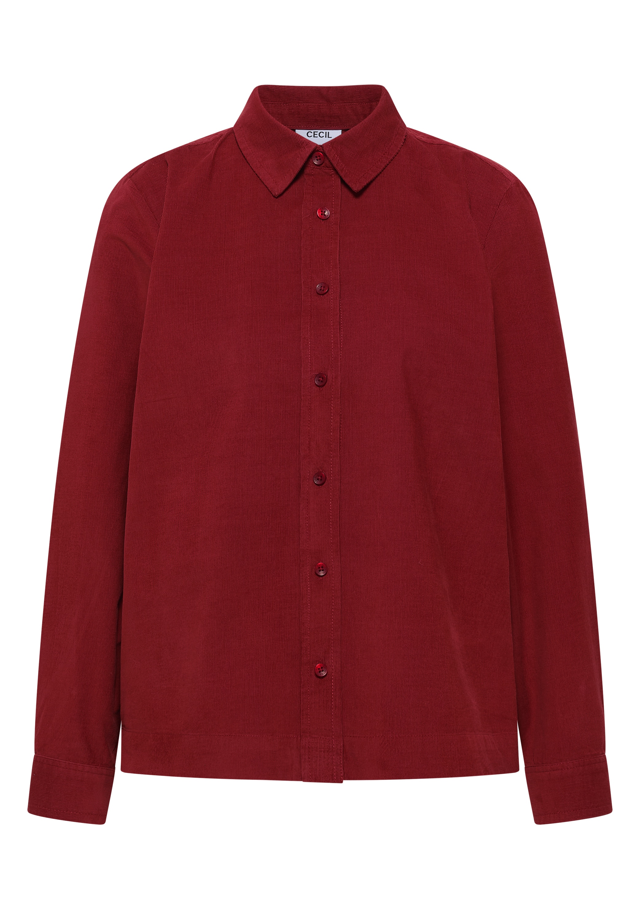 Cecil Hemdbluse in Cord-Optik