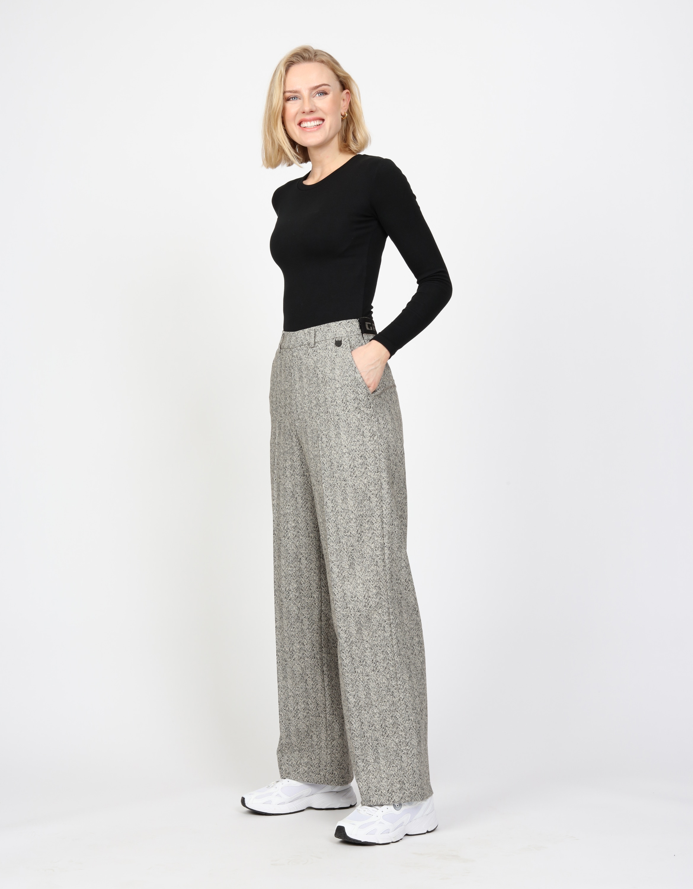 GANG Stoffhose »GANG Hosen Straight Fit 94JOANA«