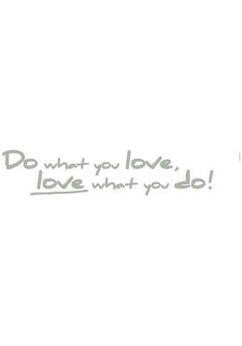 Komar Wandtattoo »Do what you love« (2 St.) ...