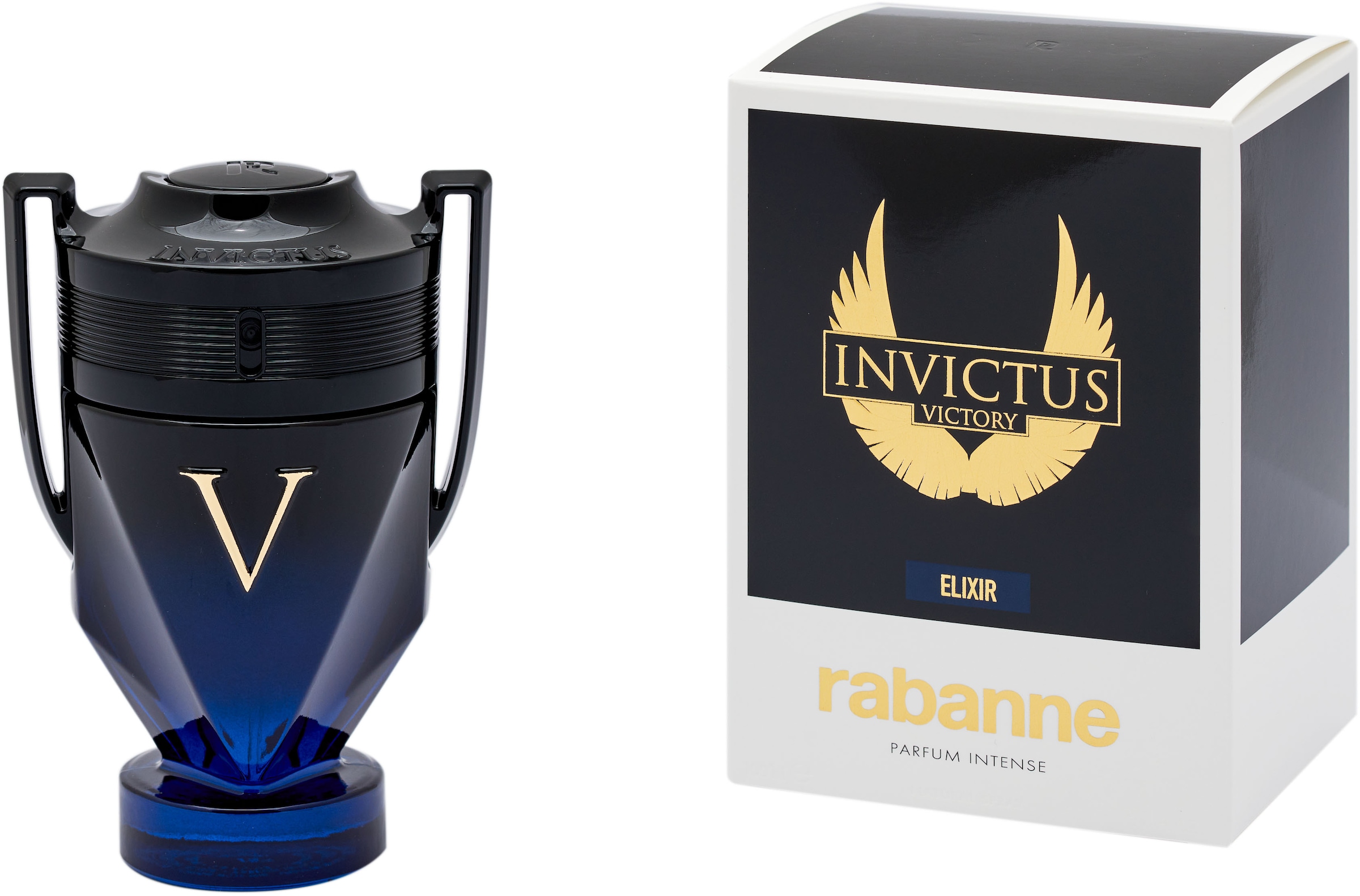 paco rabanne Extrait Parfum »Invictus Victory Elixir«, (1 tlg.), mit intensiver Frische