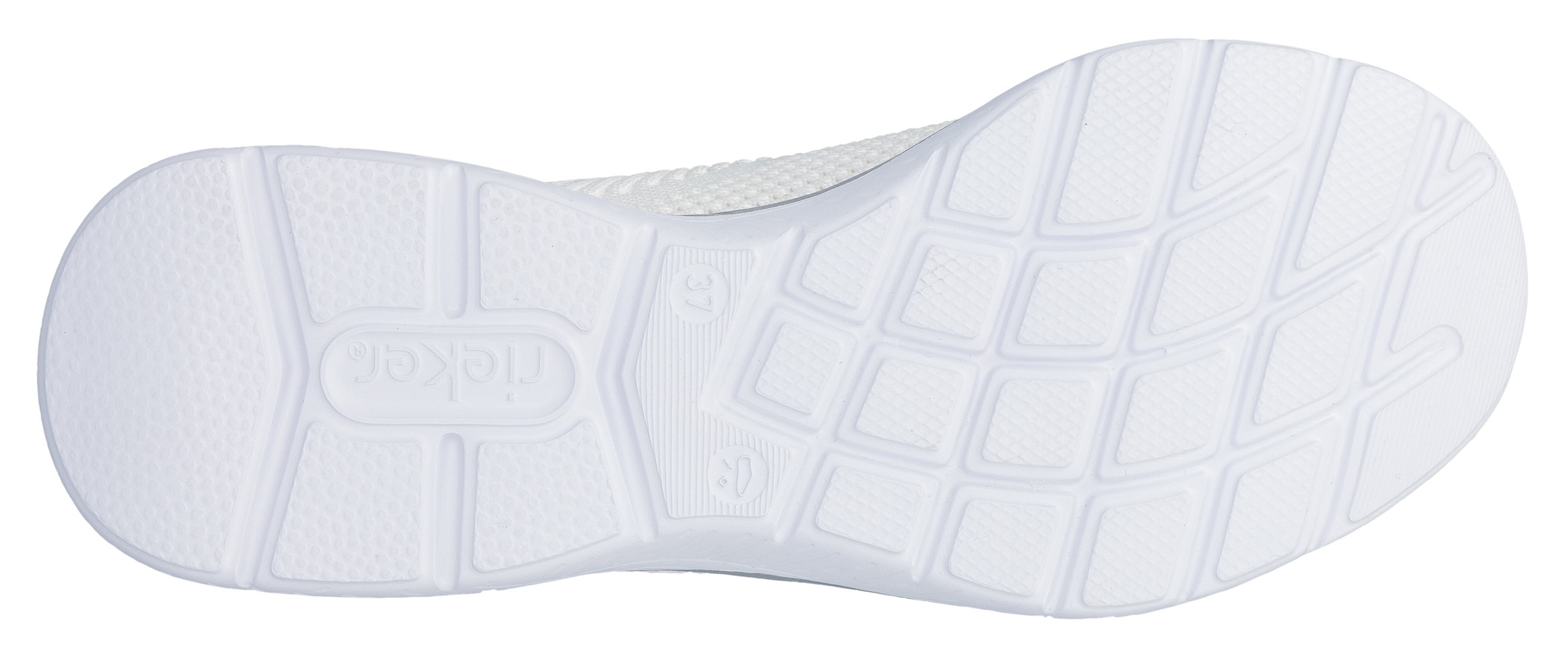 RIEKER Sport Slip-On Sneaker »Ready2GO«, Halbschuh, Freizeitschuh, Slipper mit MemoSoft-Innensohle
