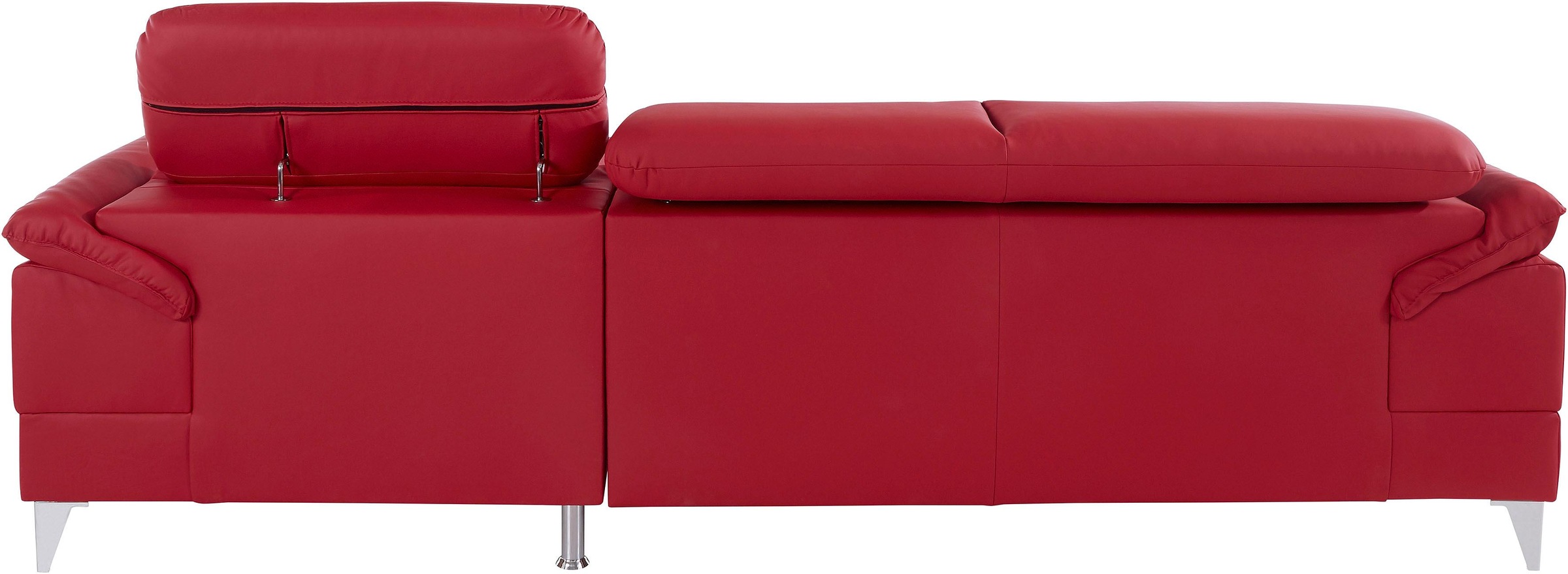 COTTA Ecksofa »Caluso L-Form«, mit Kopfteilverstellung, wahlweise mit Bettfunktion & Bettkasten