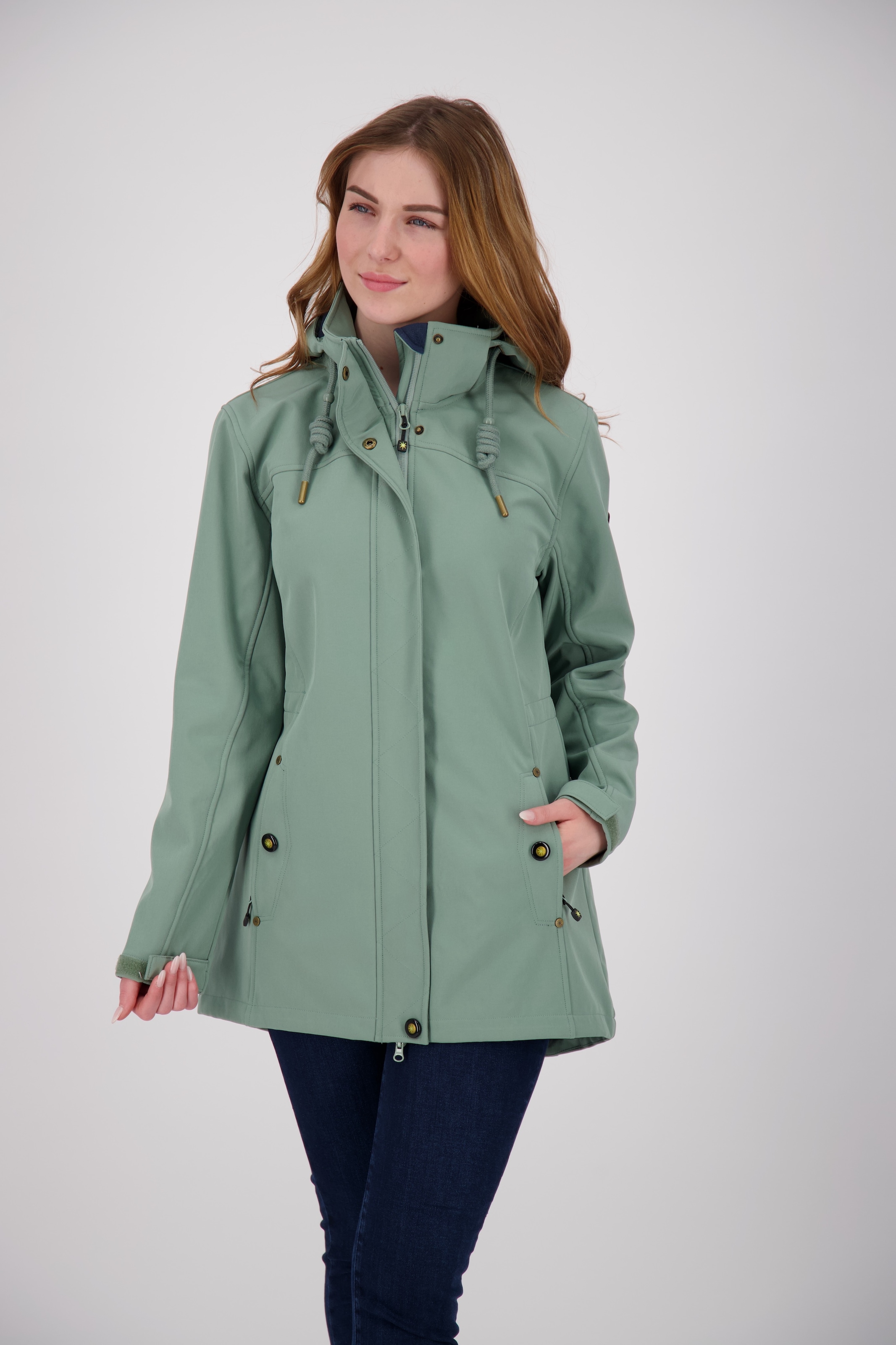 ankerglut Softshellmantel "PEAK ROBSON WOMEN", auch in Großen Größen erhält günstig online kaufen