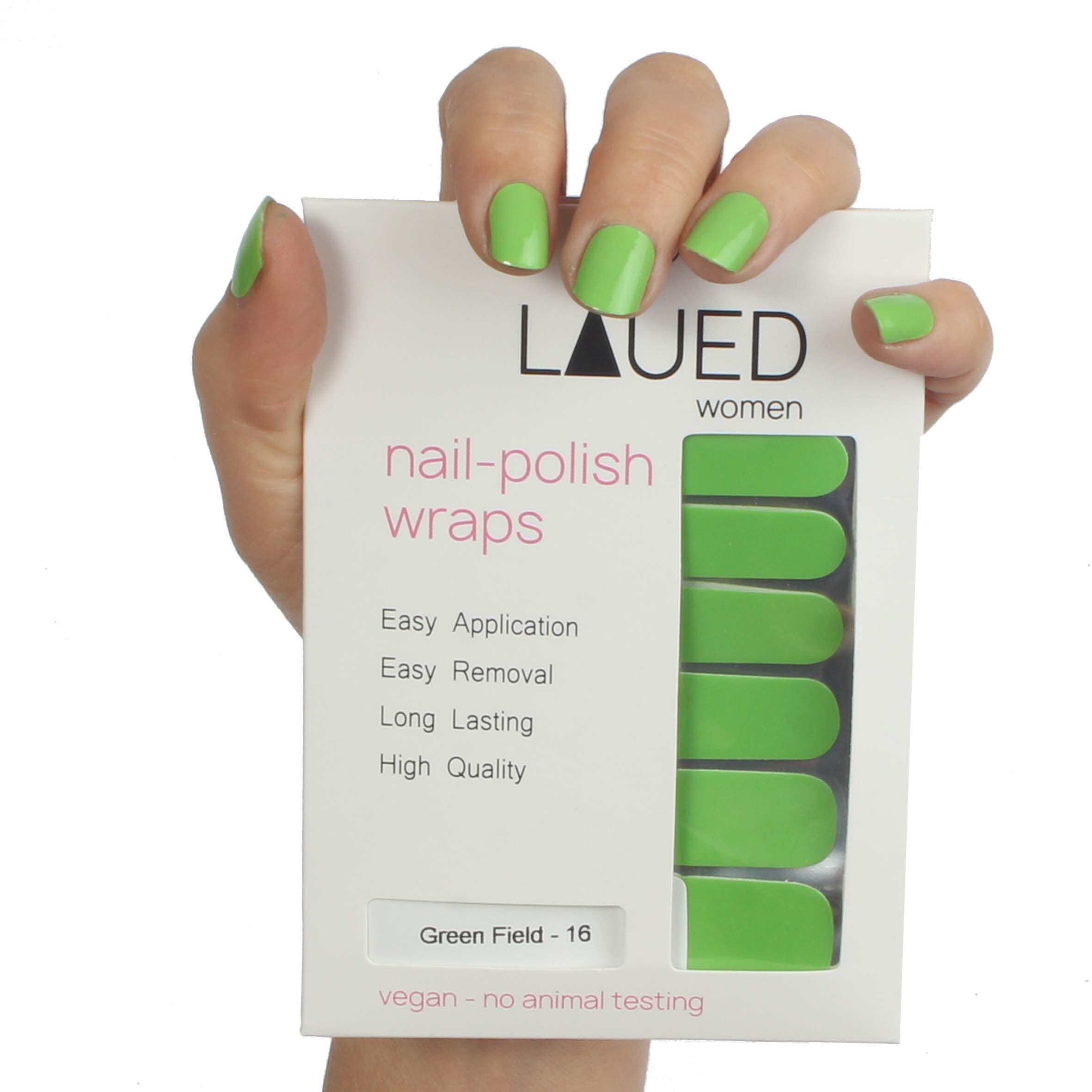 LAUED Nagellack »solid green« iš zertifizier...