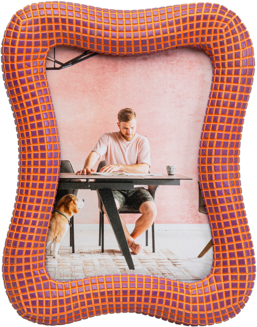 Kare Design Einzelrahmen "Bilderrahmen Wavy Orange 18x23cm" günstig online kaufen