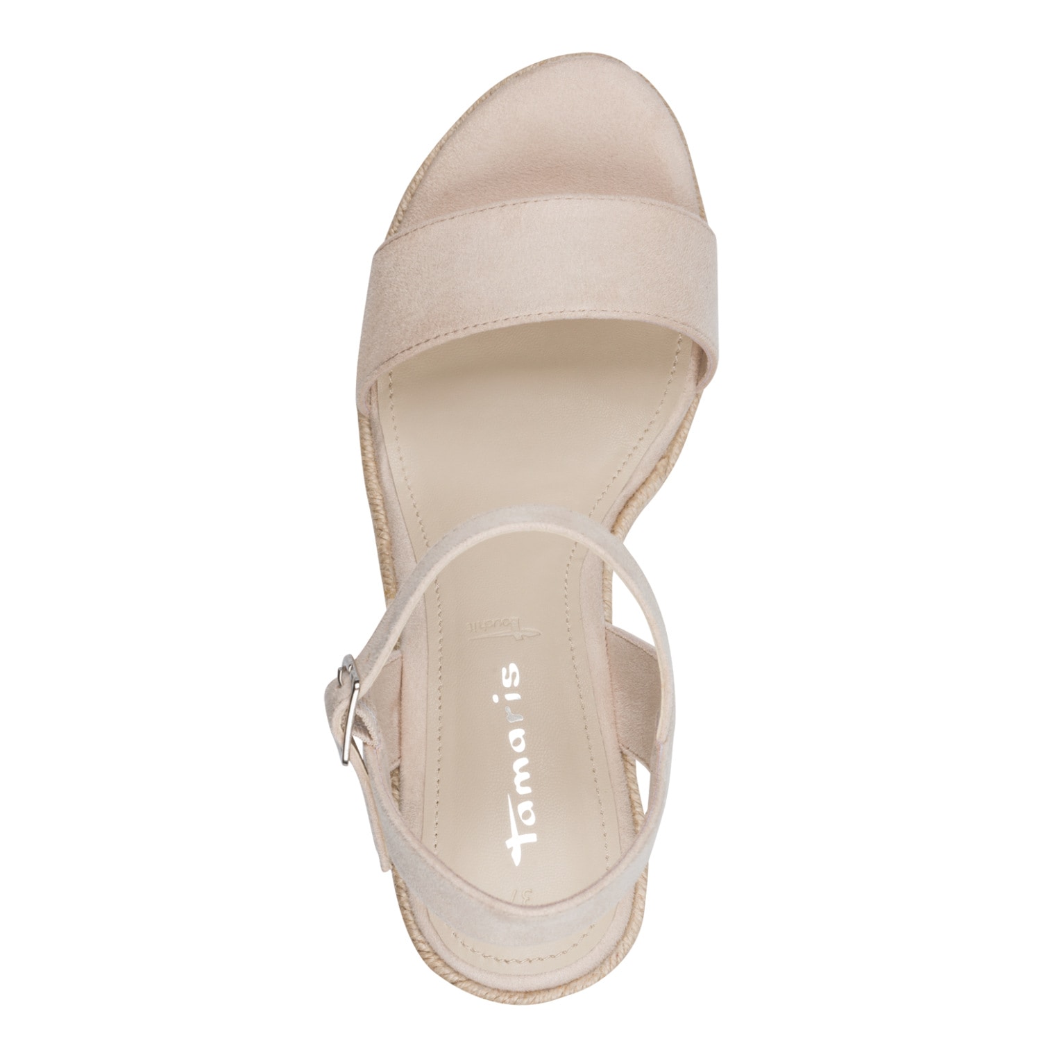 Tamaris Keilsandalette  , Sommerschuh, Riemchensandale, mit verstellbarem Riemchen