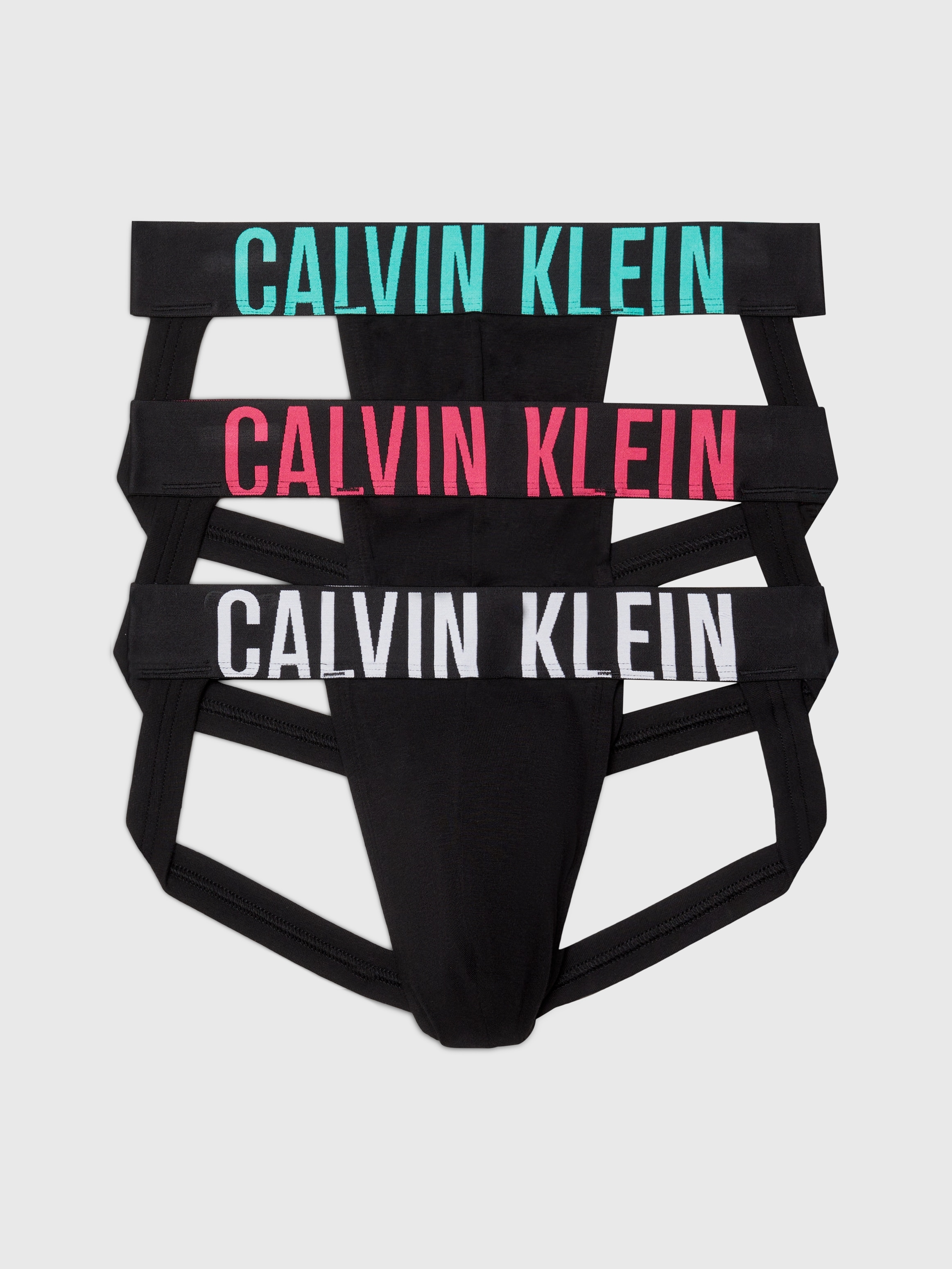 Calvin Klein Underwear String »JOCK STRAP 3PK«, (Packung, 3 St., 3er), mit Logo-Stretchbund