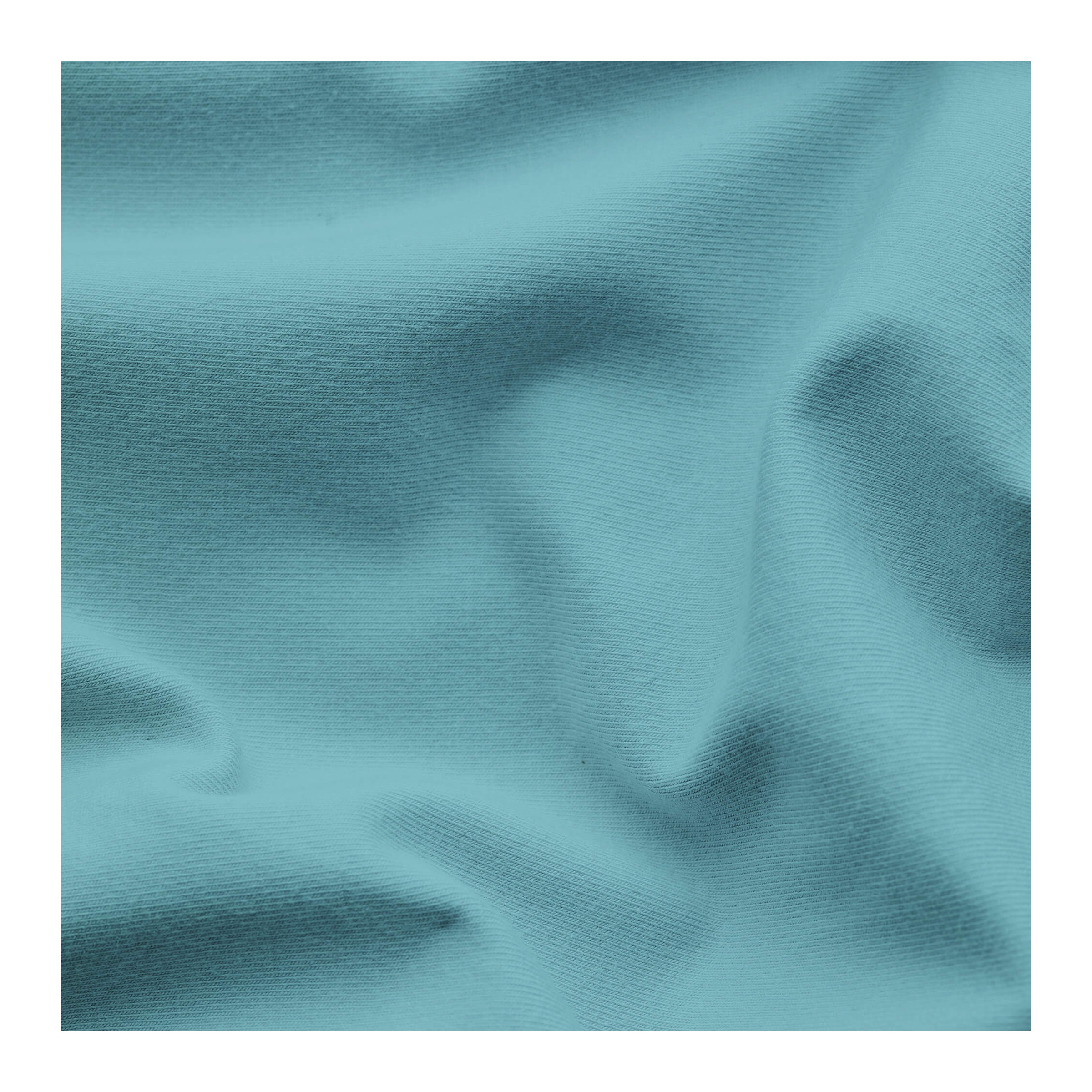 SCHLAFGUT Drap-housse en jersey PURE 120x200cm Pétrole Mid M menthe