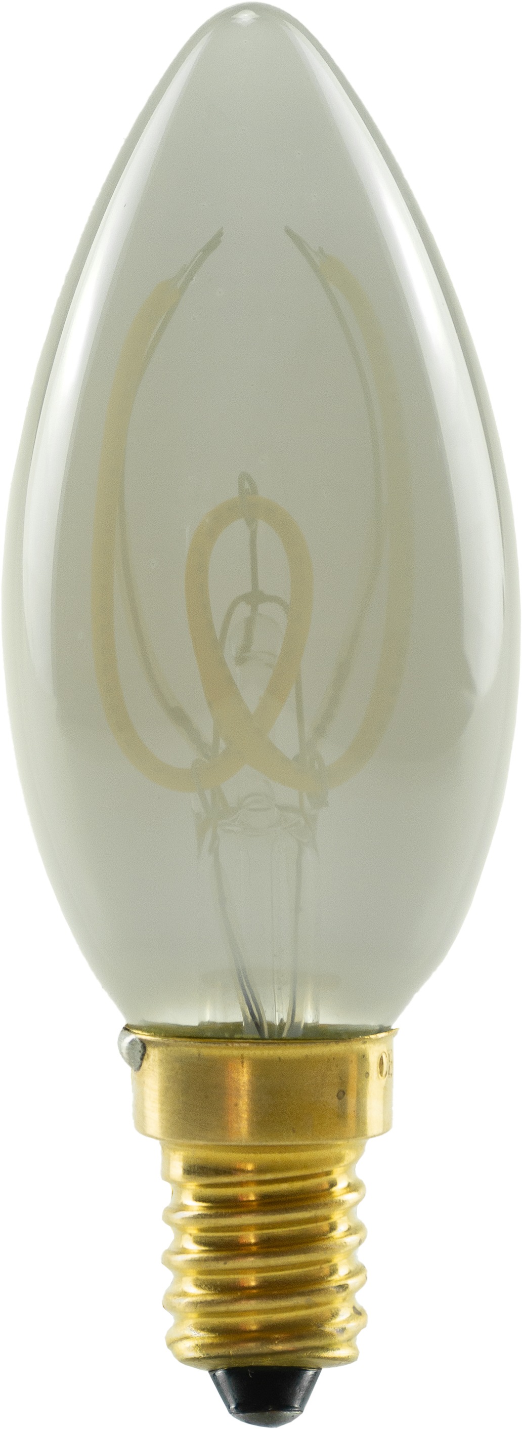 SEGULA LED-Leuchtmittel "Soft Line", L:100cm Ø:35cm, weiß, Leuchtmittel, dimmbar, Soft Kerze milky, E14