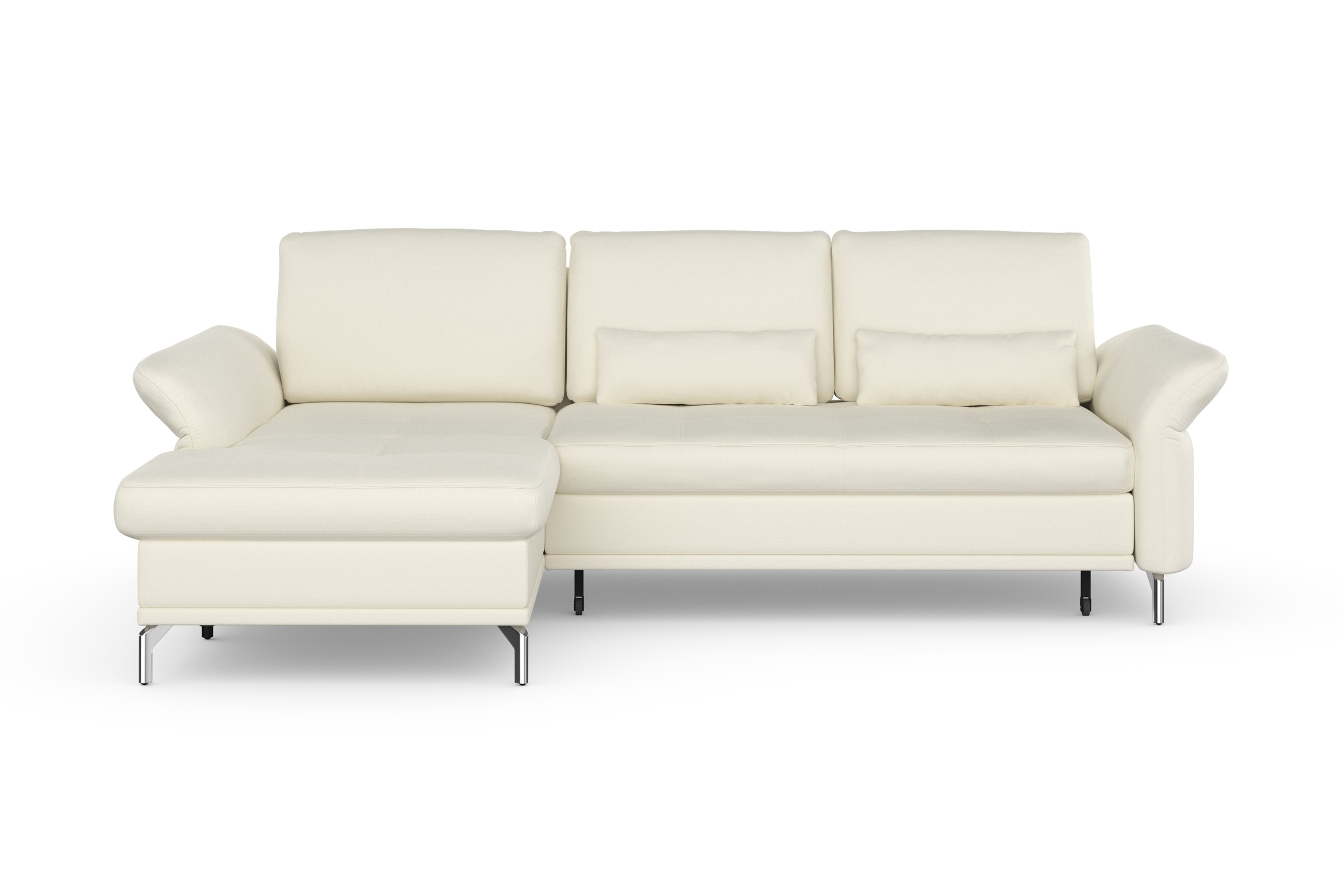 Home affaire Ecksofa "Palm Beach L-Form" Federkern, mit Sitztiefenverstellu günstig online kaufen