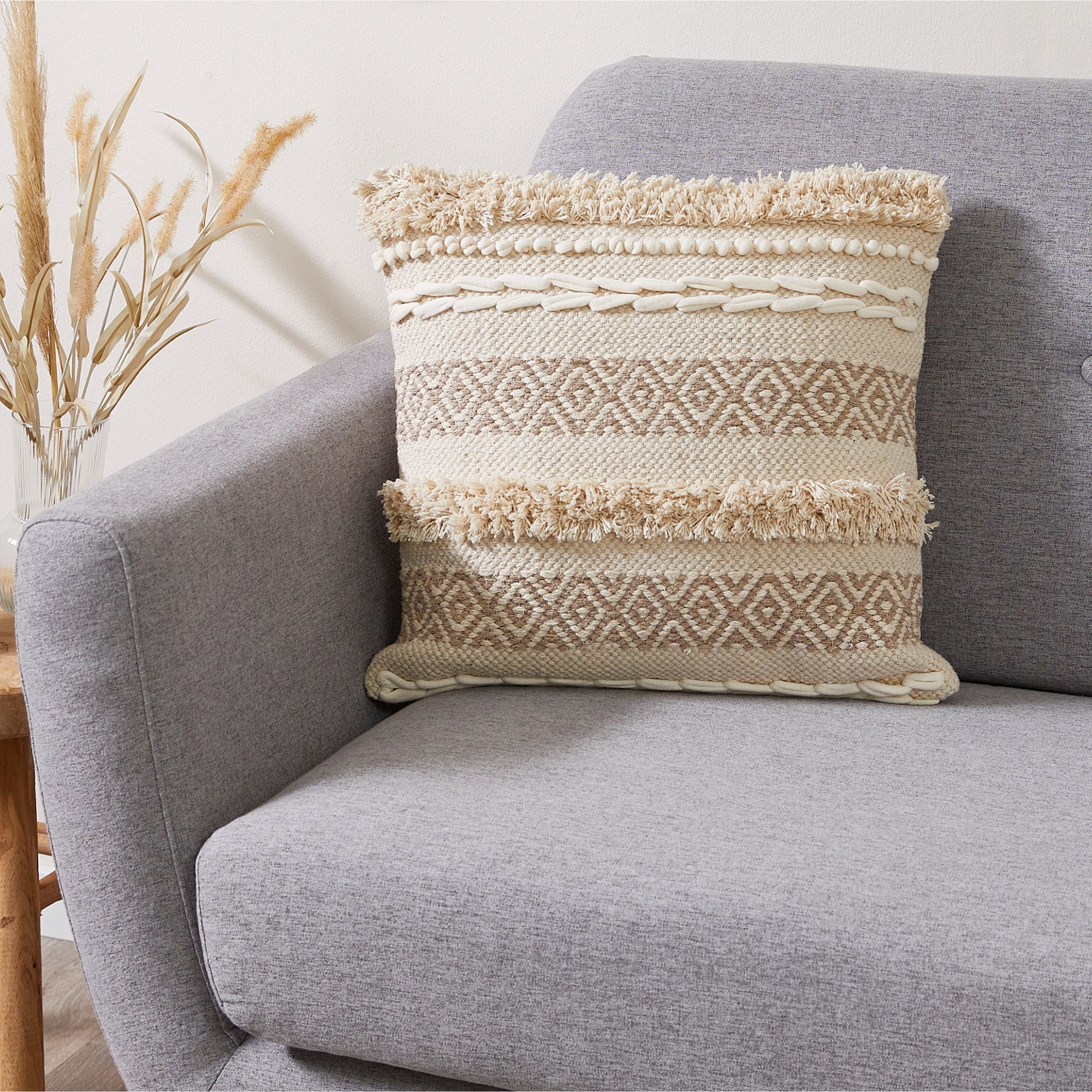 Andiamo Dekokissen "Livia" Ethnomuster, gestreift, Kissenhülle mit Füllung, günstig online kaufen