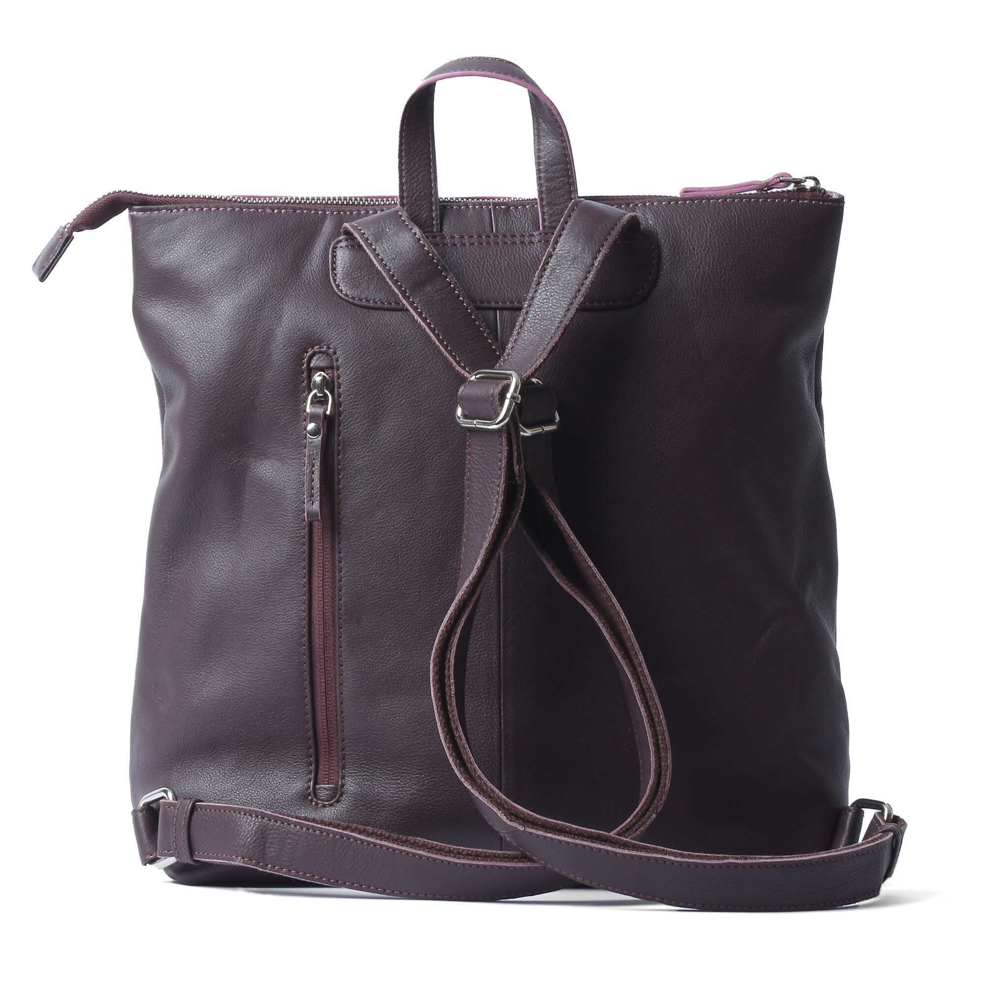 Vargu Cityrucksack »Femen 1«, LGW zertifiziertes Leder